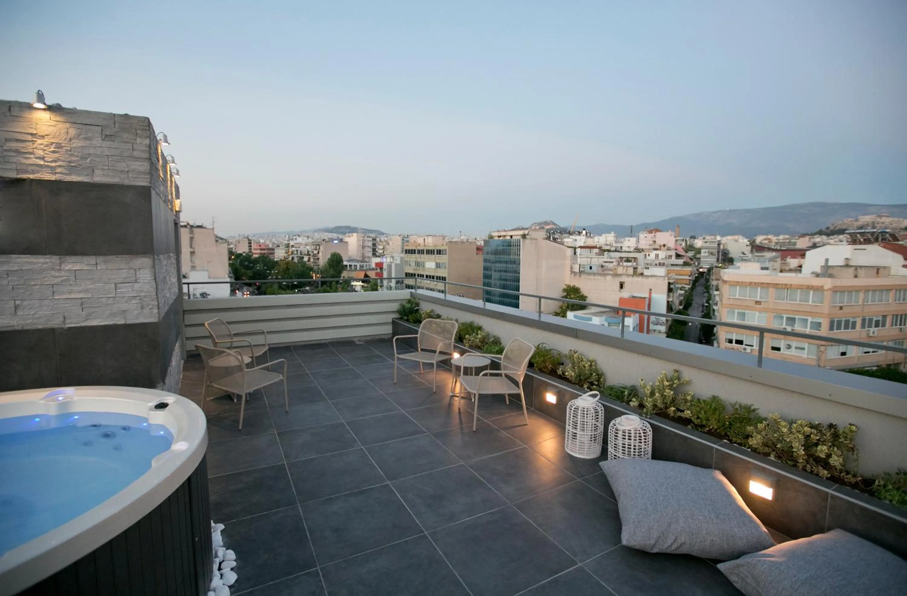 Patio in 47 Luxury Suites