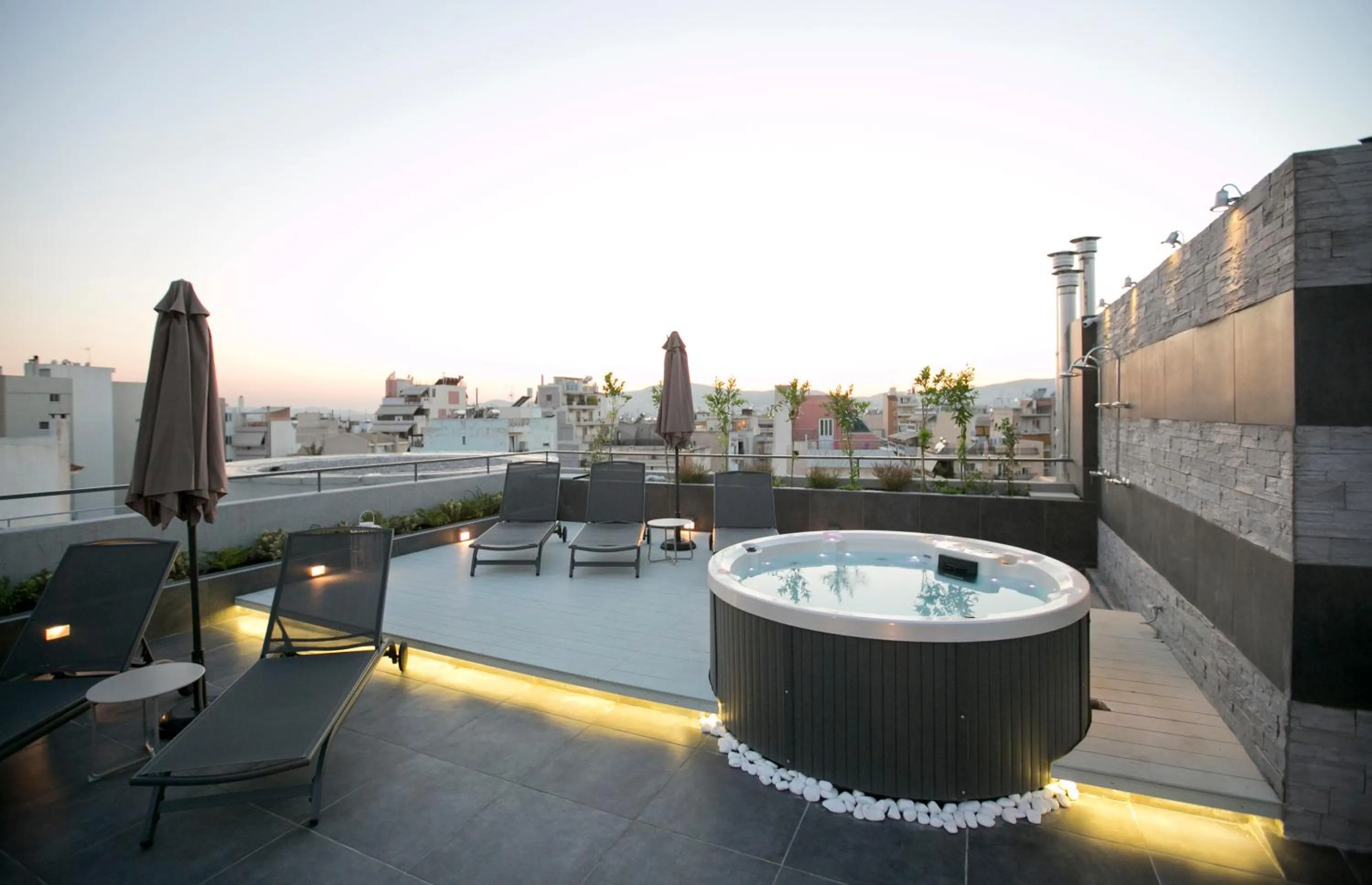 Patio in 47 Luxury Suites