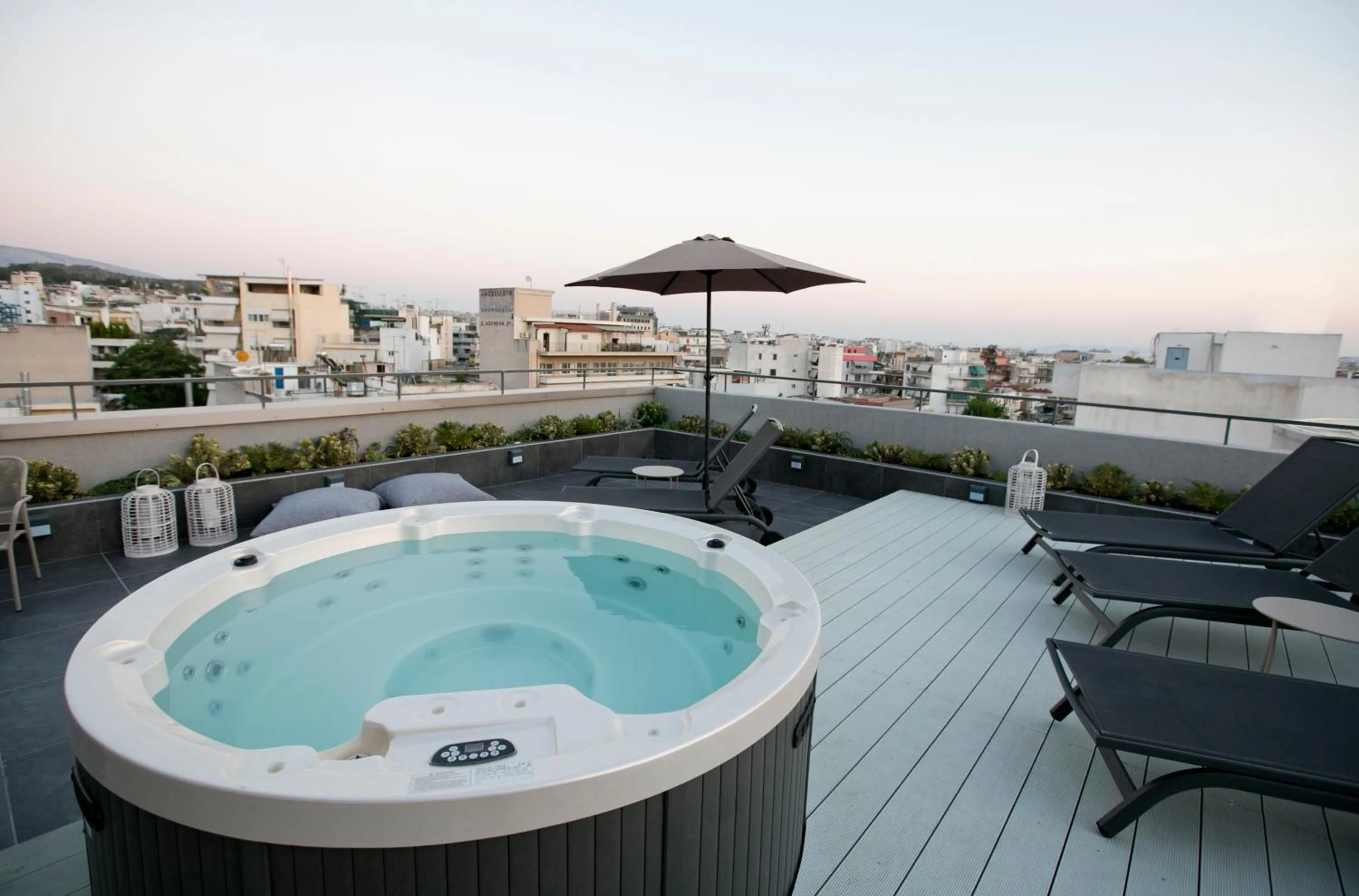 Patio in 47 Luxury Suites