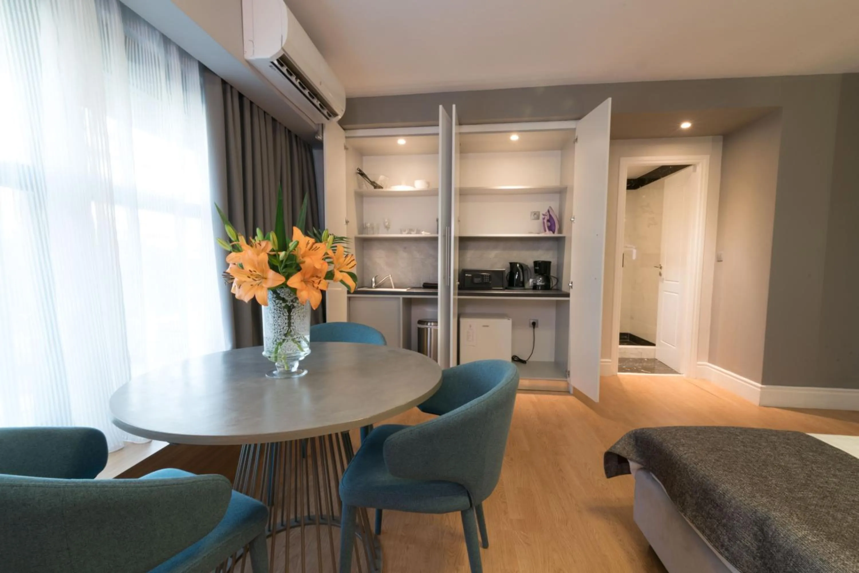 Kitchen or kitchenette in 47 Luxury Suites