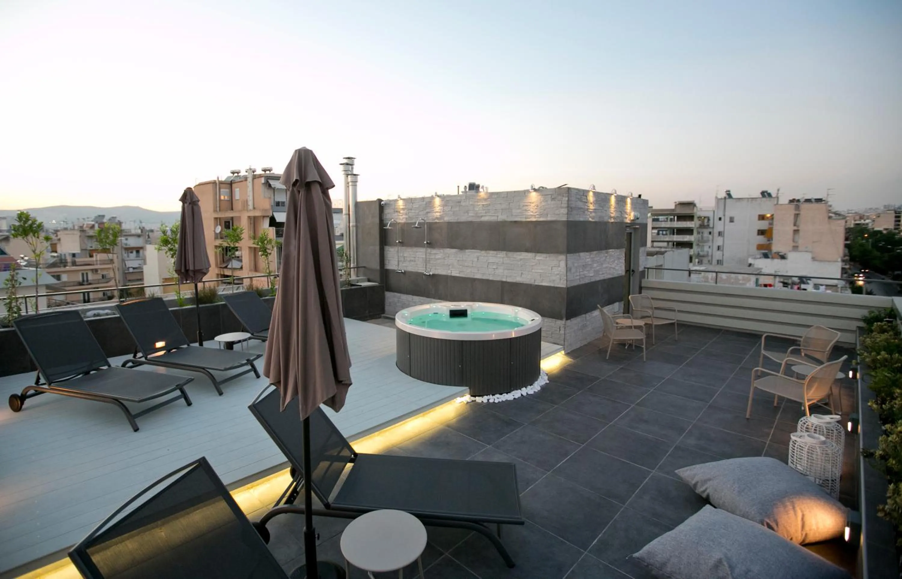 Patio in 47 Luxury Suites