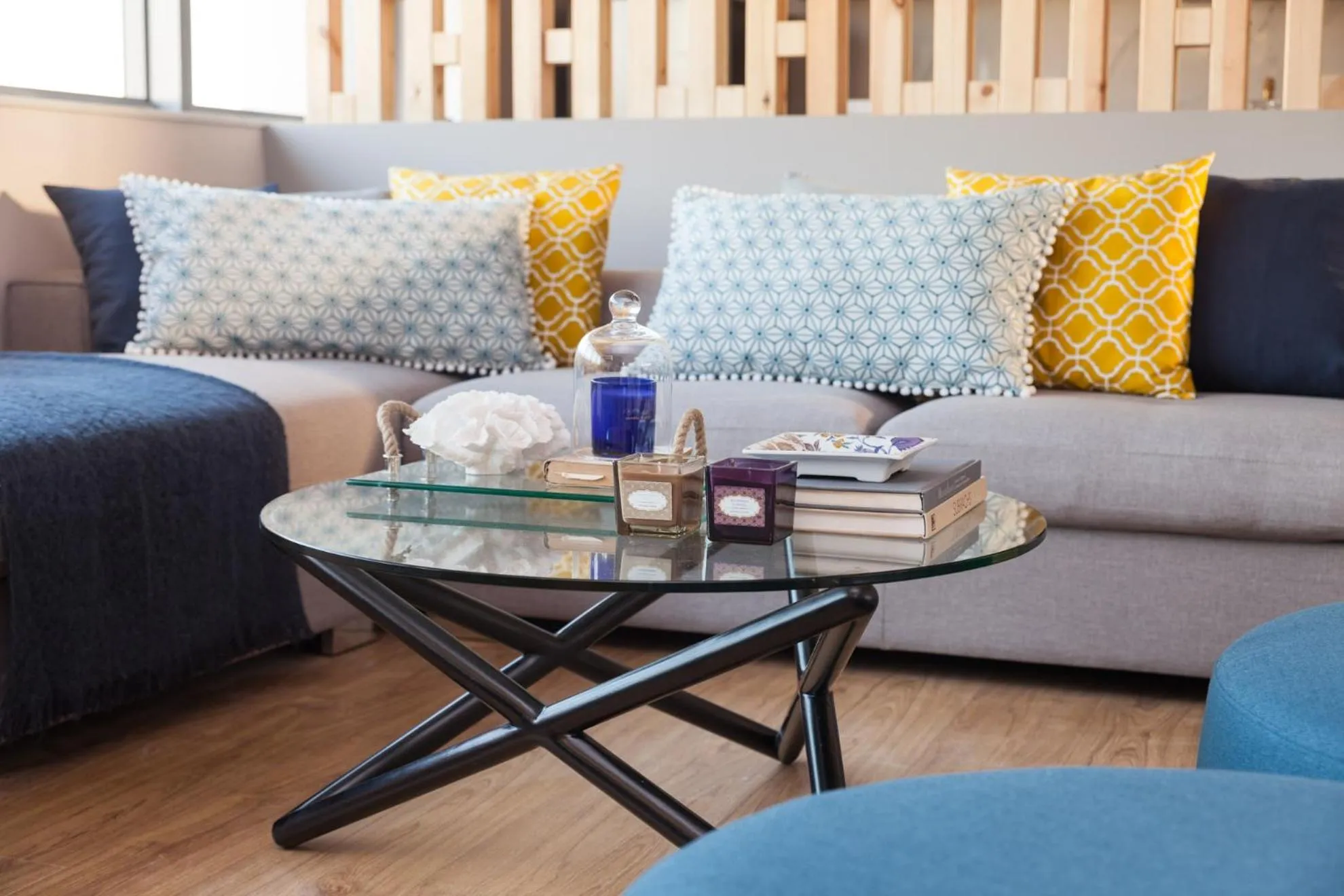 Decorative detail in 47 Luxury Suites