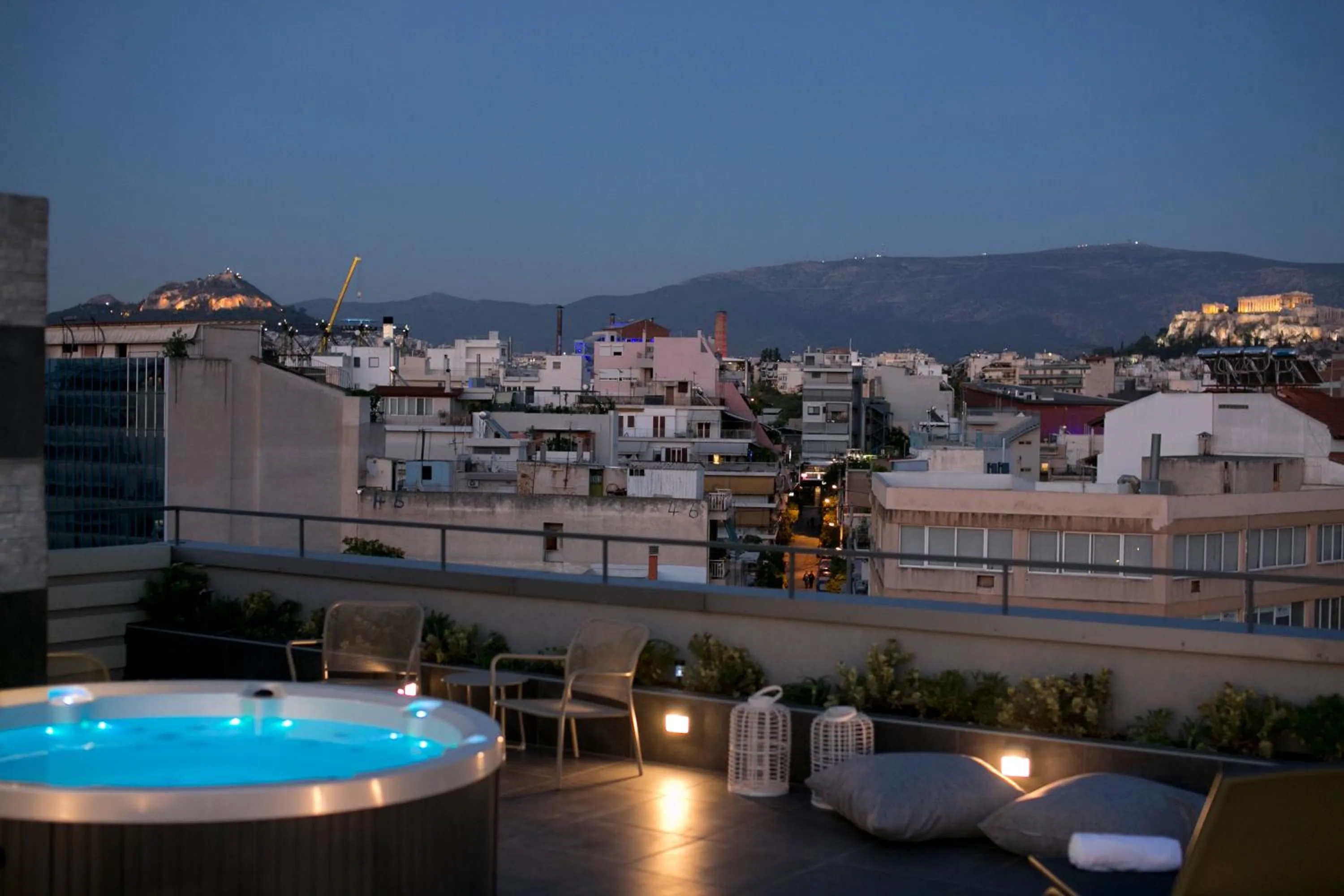 Patio in 47 Luxury Suites