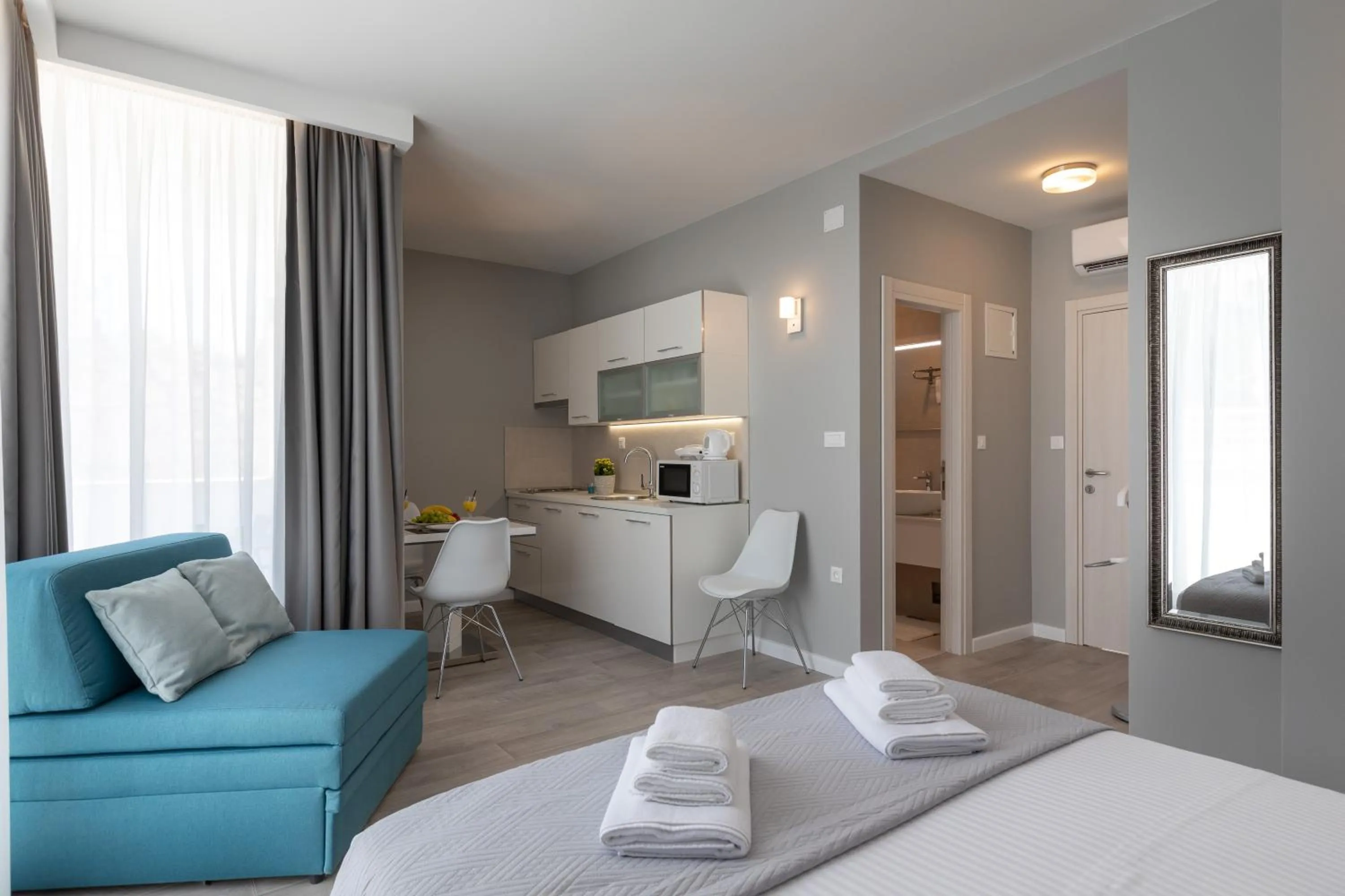 Photo of the whole room, Bed in Apartments ZoomZoom