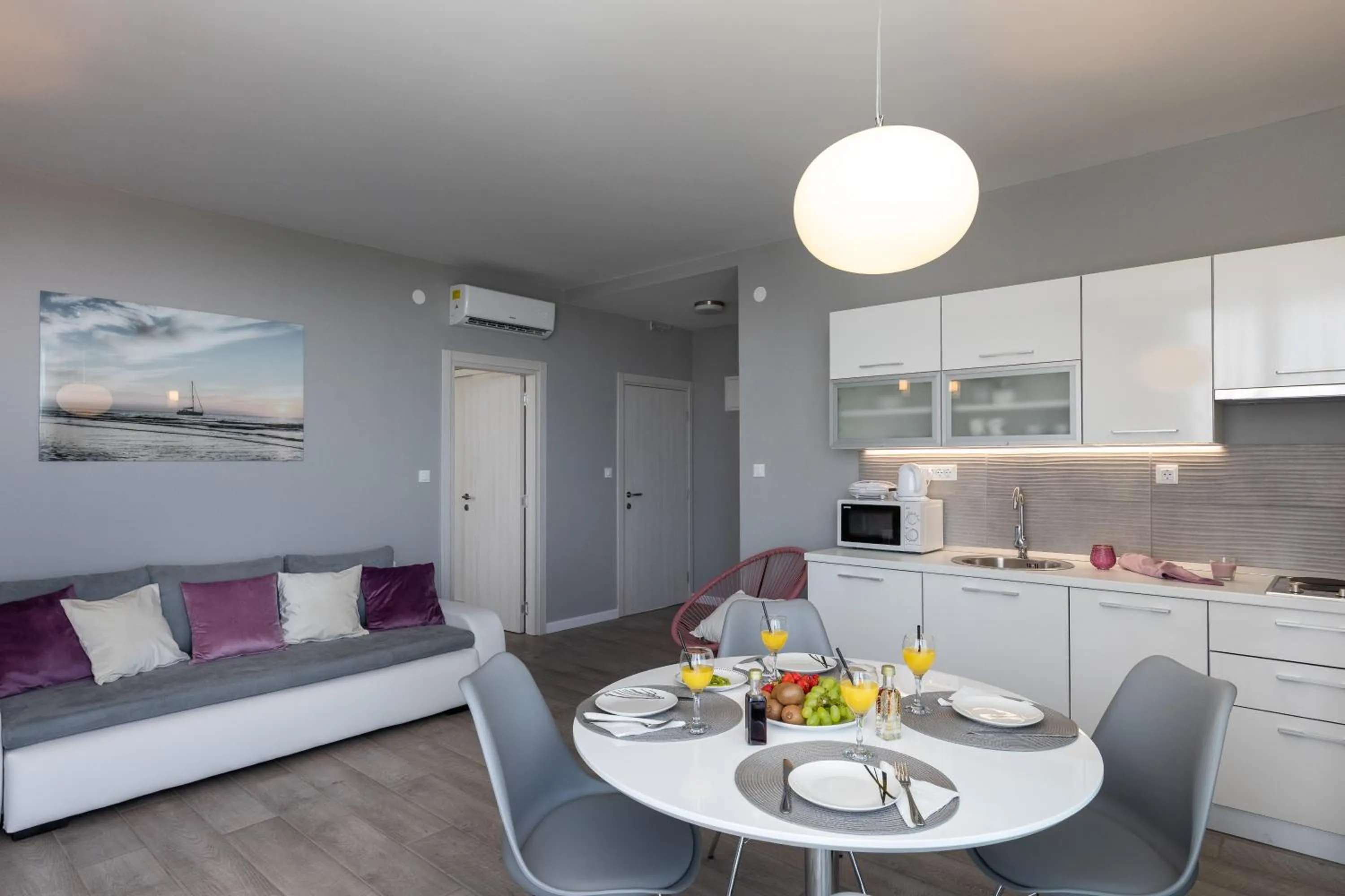 Living room in Apartments ZoomZoom