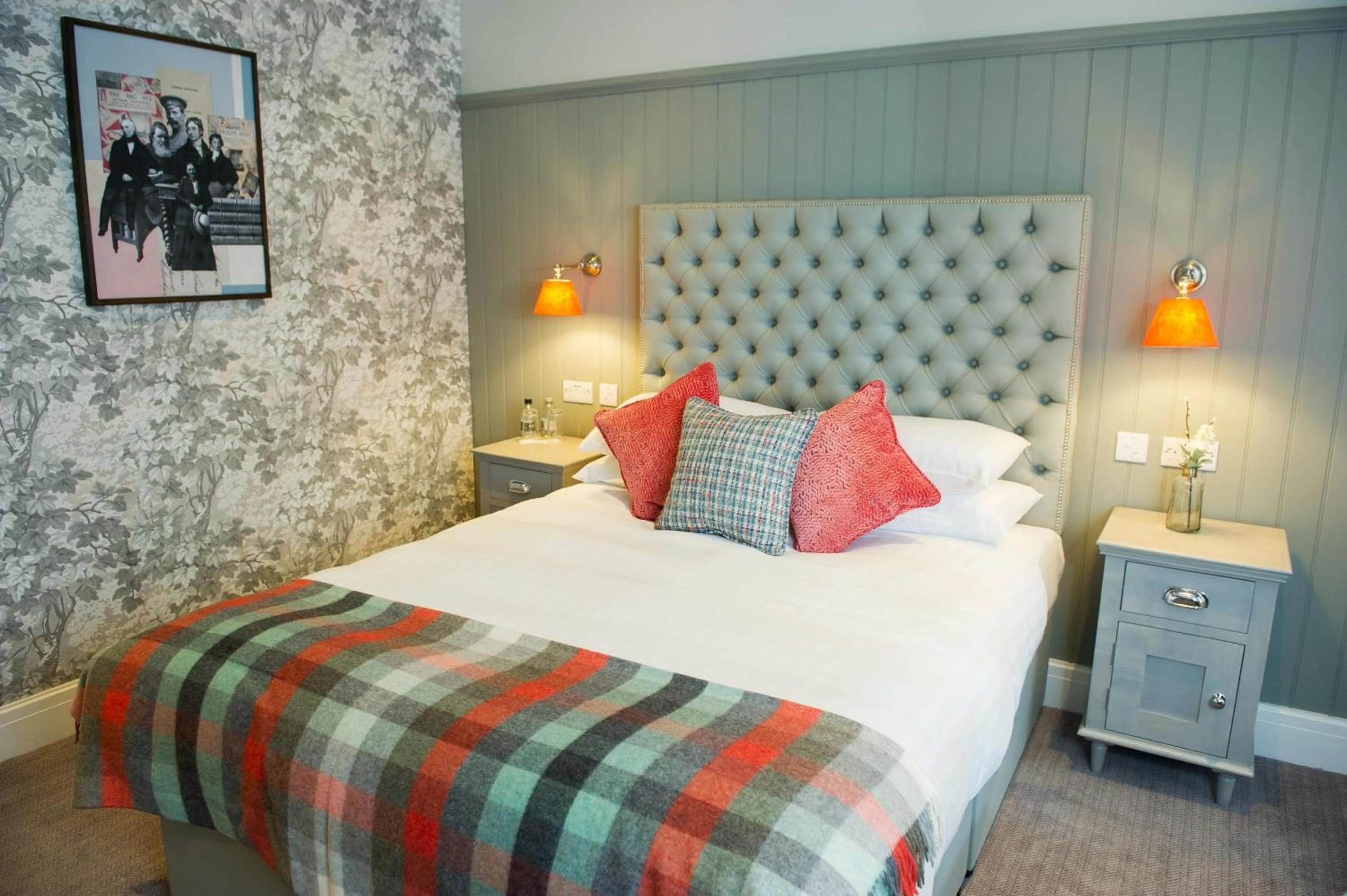 Bedroom, Bed in Crown Hotel Wetheral