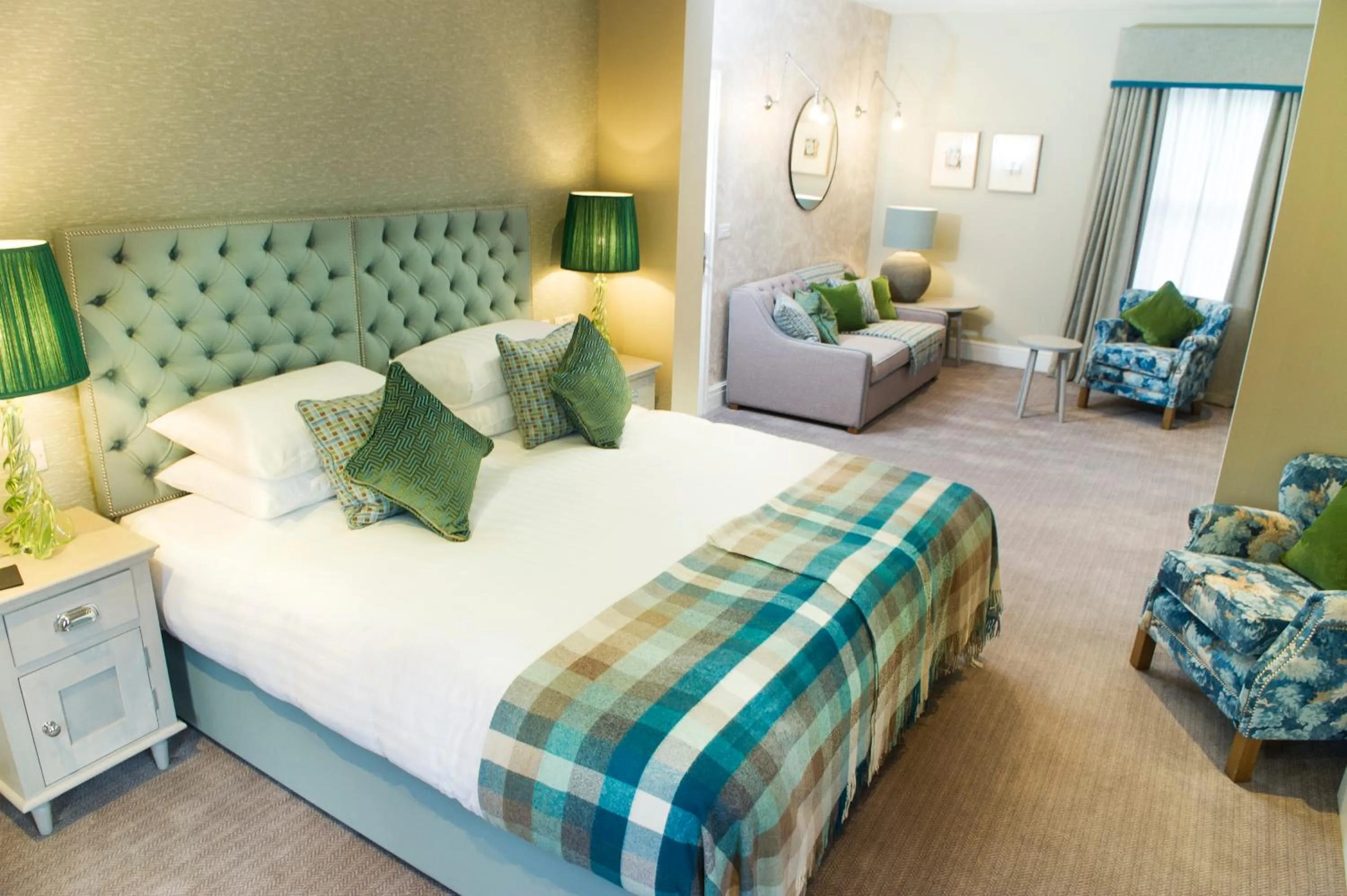 Bedroom, Bed in Crown Hotel Wetheral