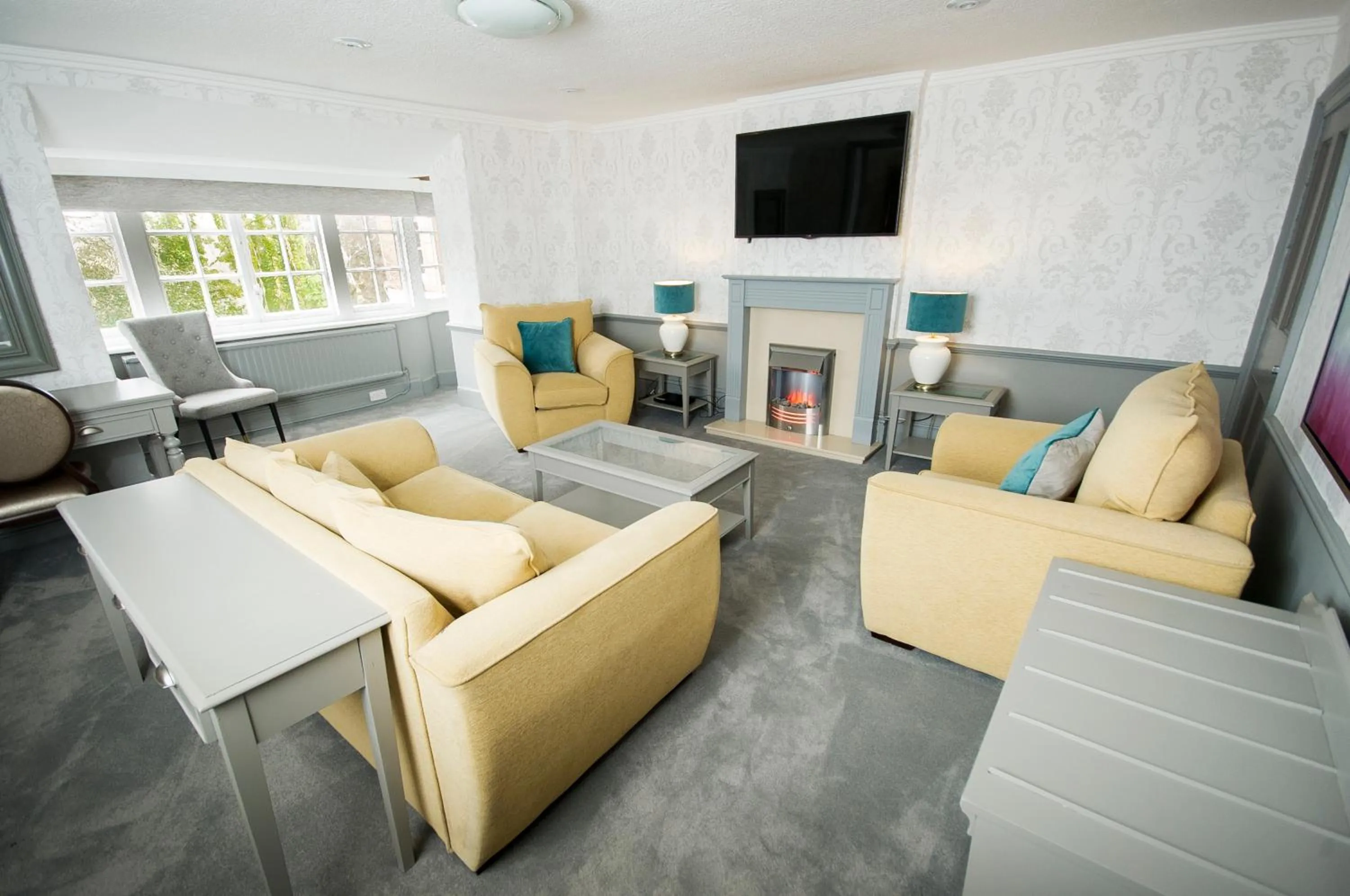 Seating area in Crown Hotel Wetheral