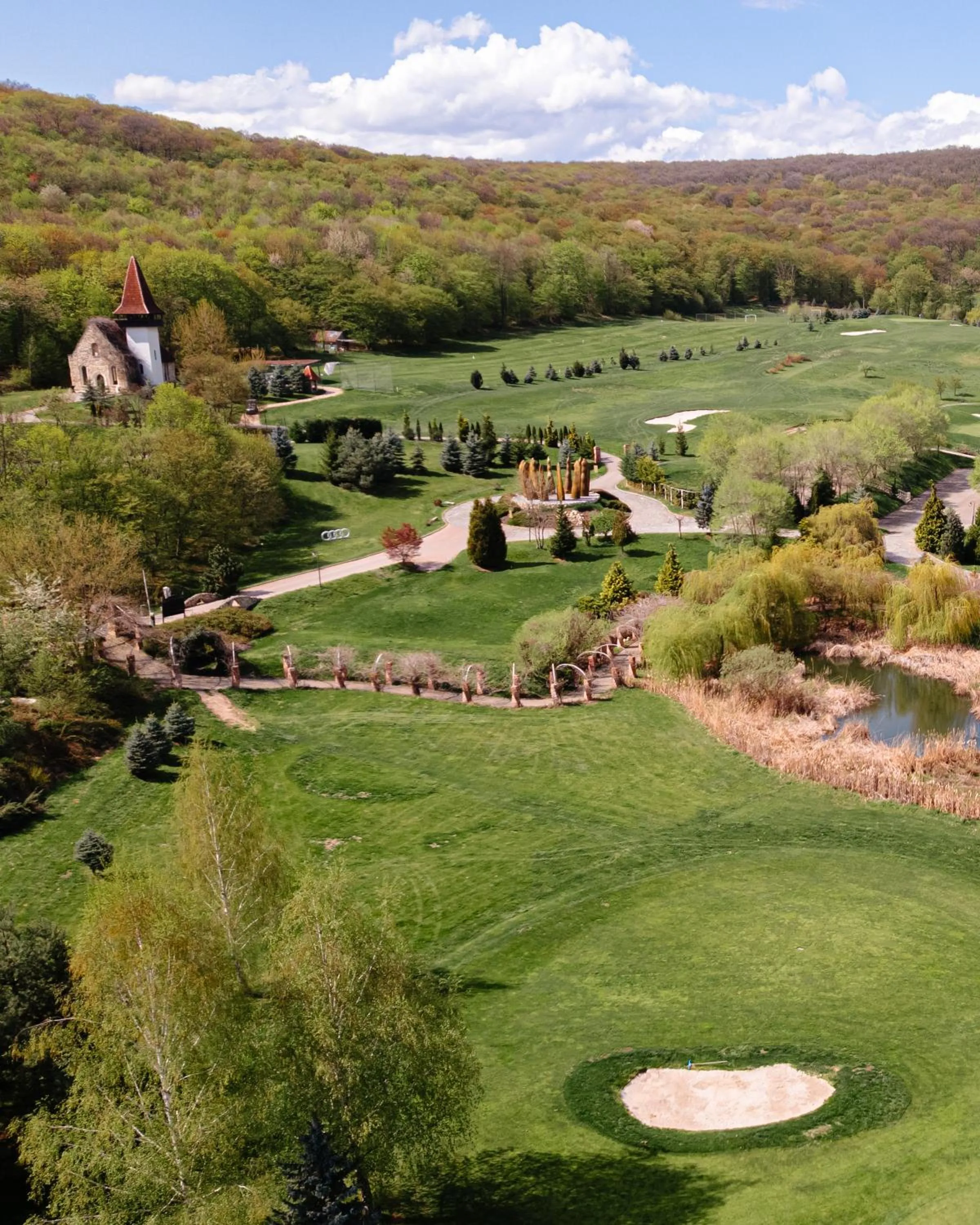 Property building in SunGarden Golf & Spa Resort