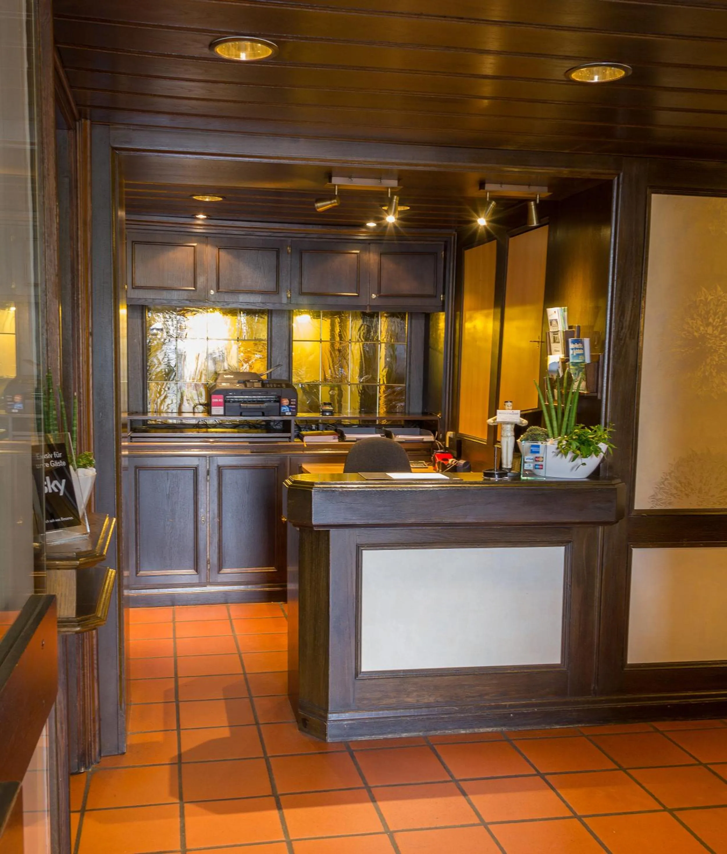 Lobby or reception in Mühlenkamp Hotel & Gastronomie