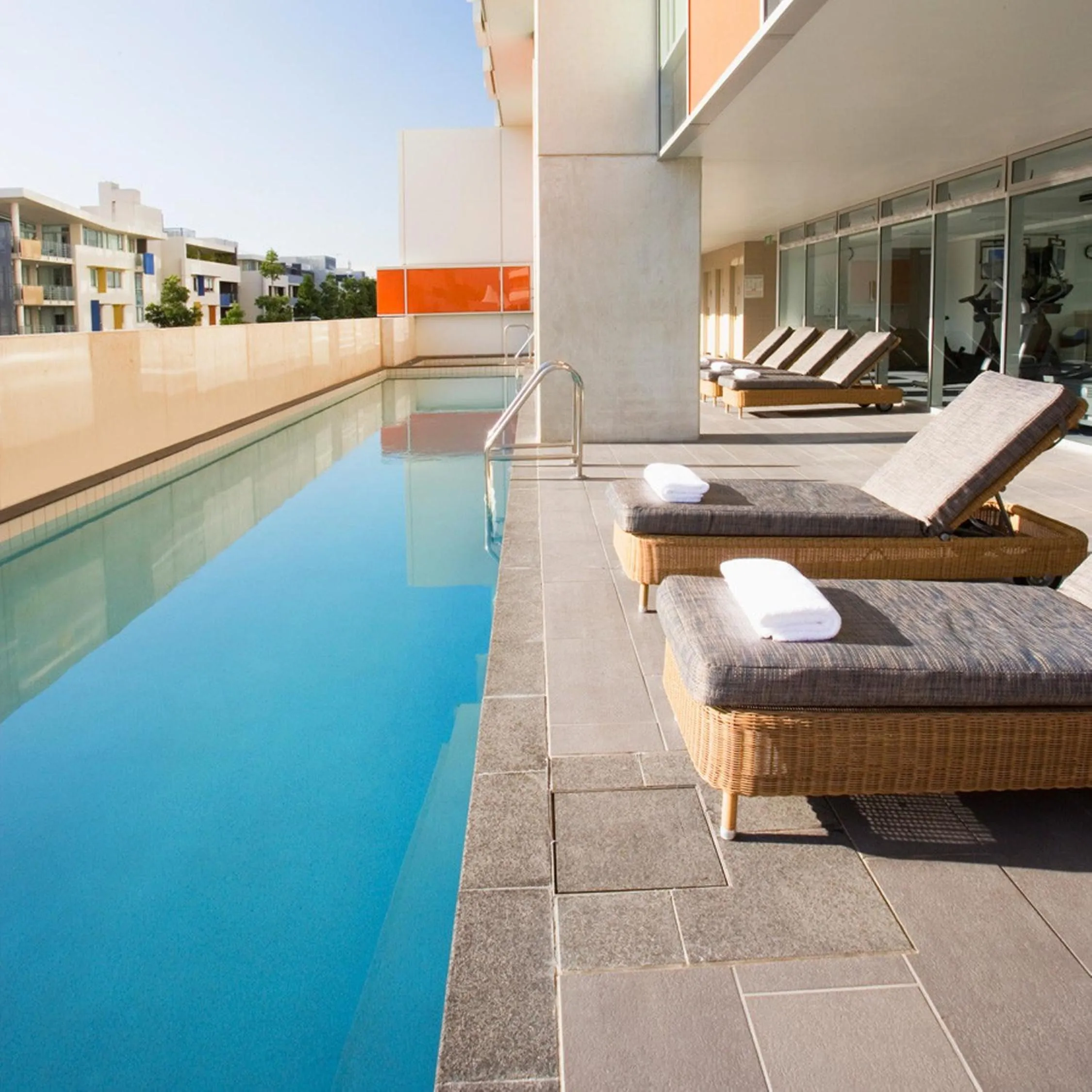 Swimming pool in Mantra South Bank Brisbane