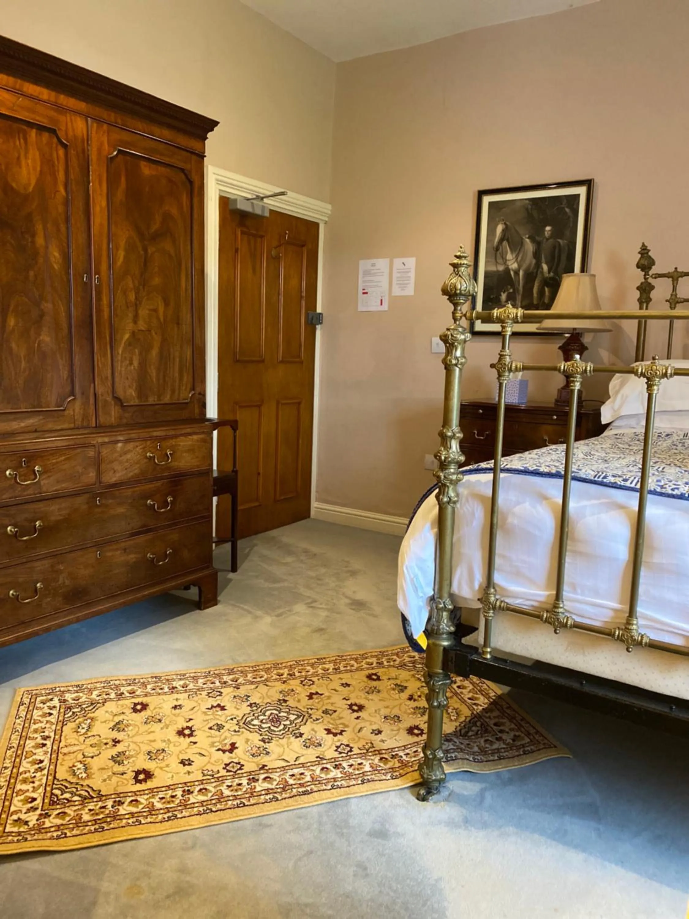 Bed in Derby Arms Witherslack