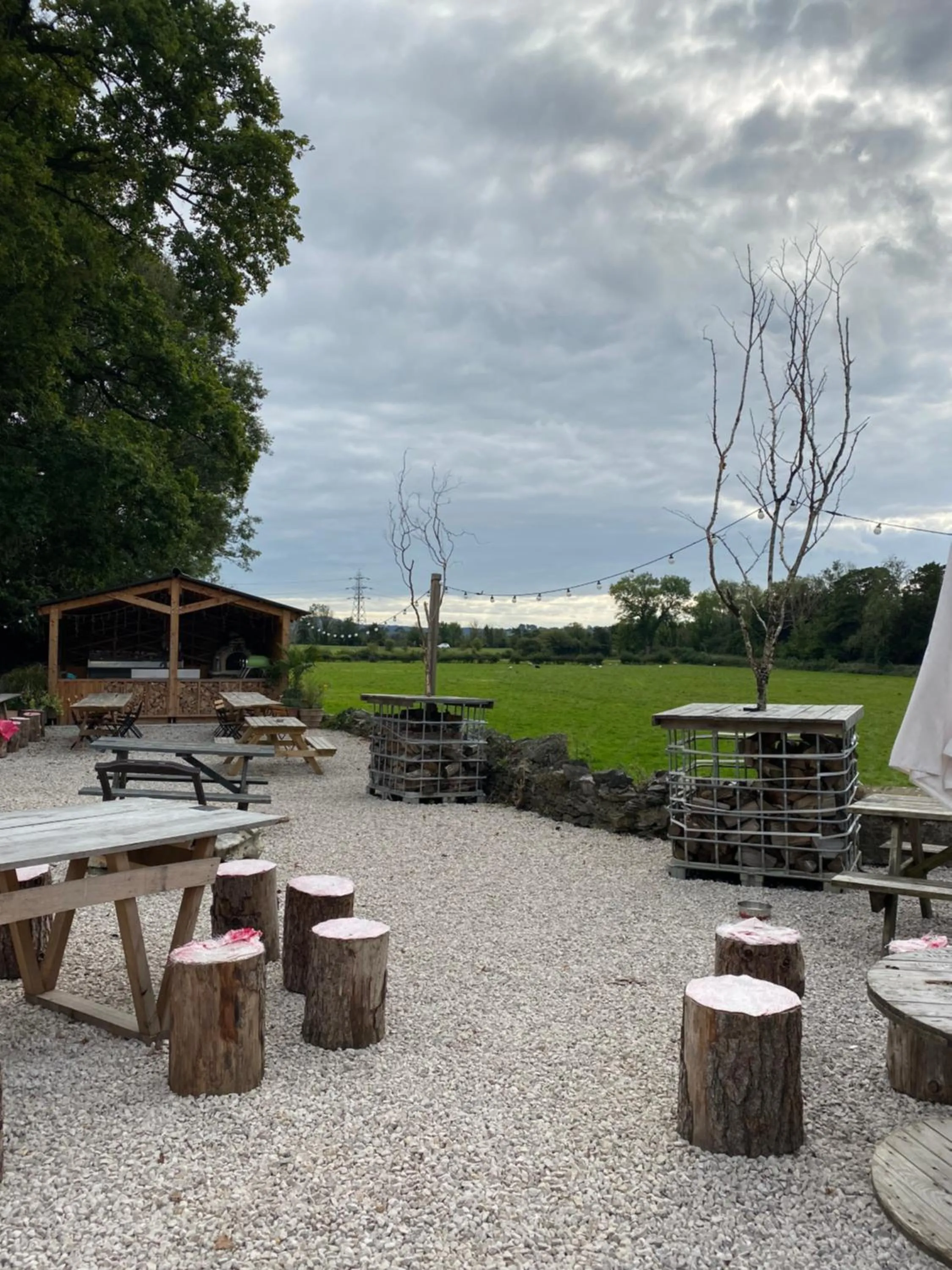 Garden in Derby Arms Witherslack