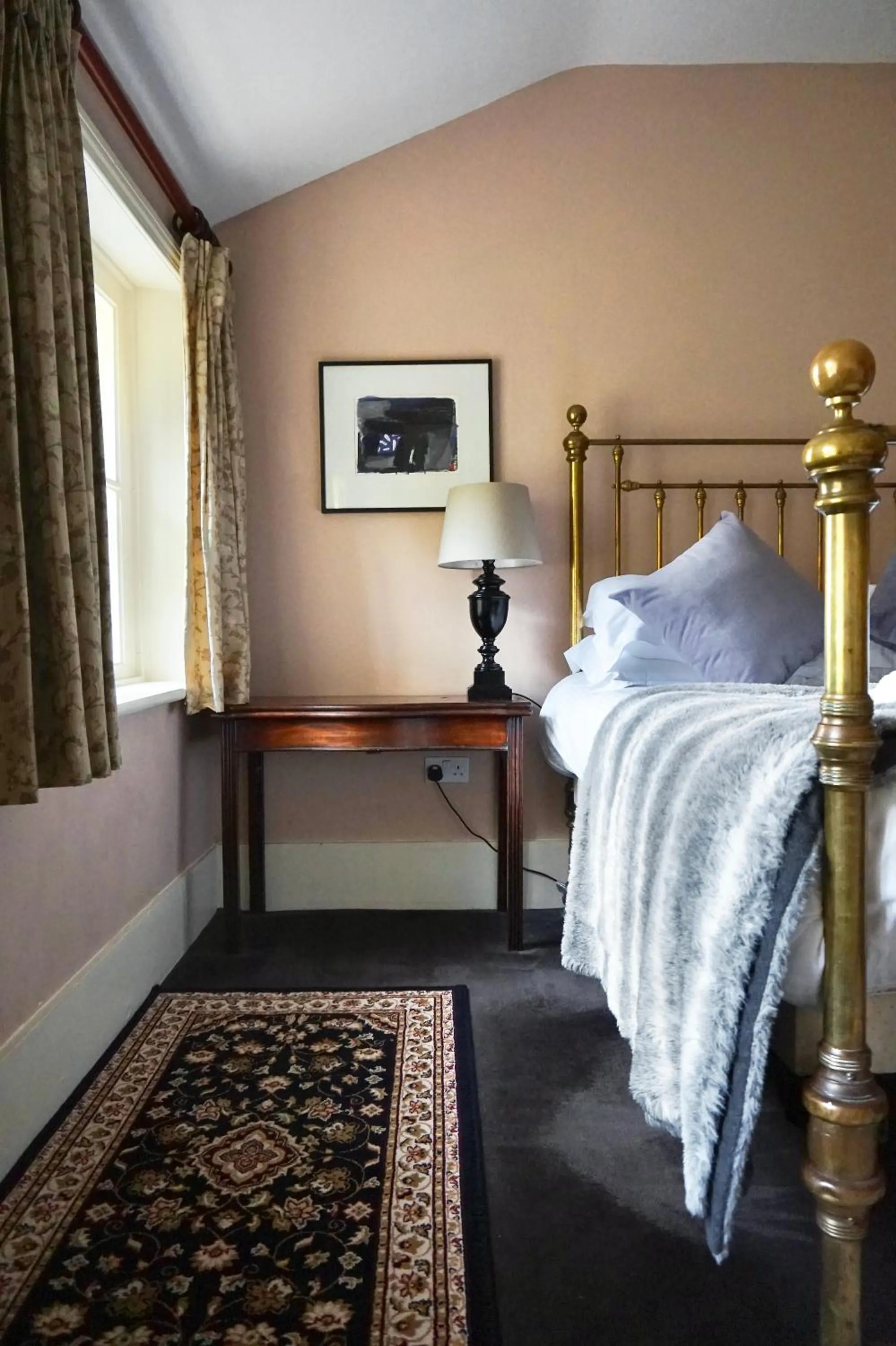 Decorative detail, Bed in Derby Arms Witherslack