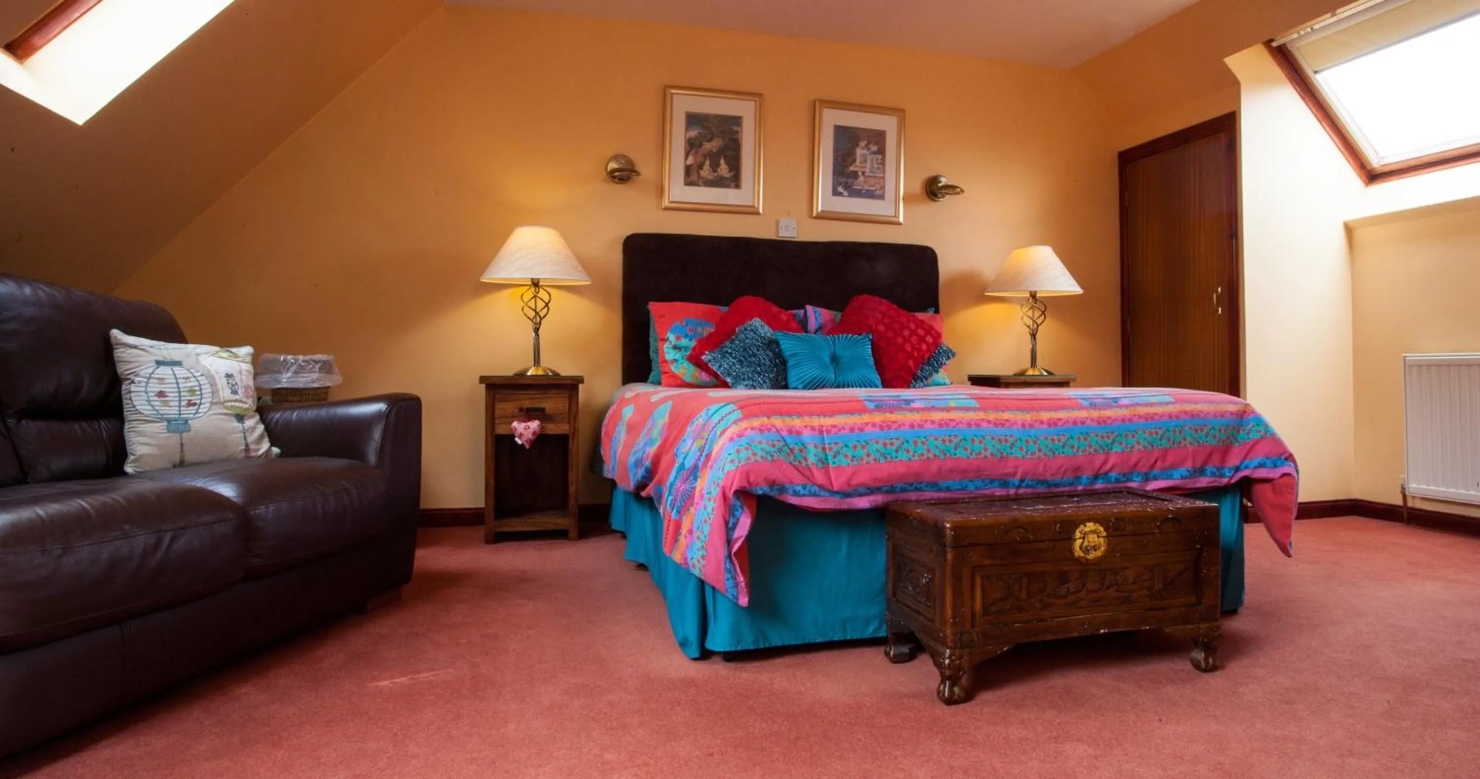 Bed in Dunhallin House