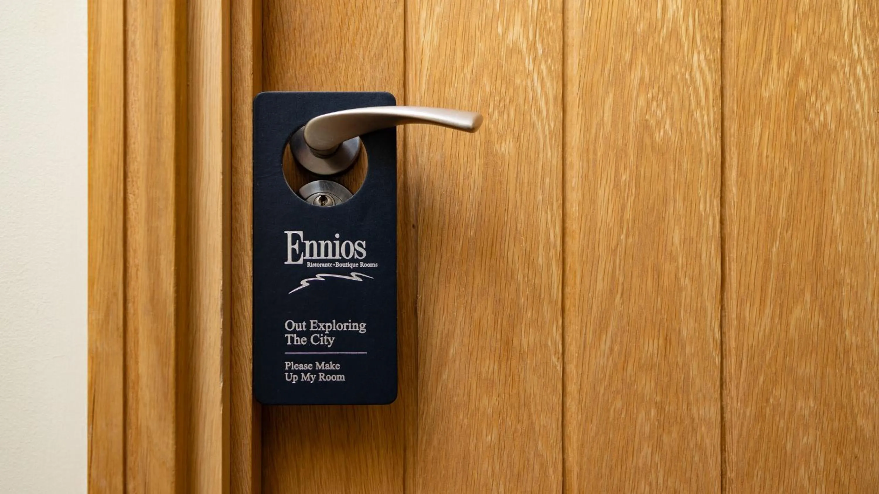 wardrobe in Ennios Boutique Hotel