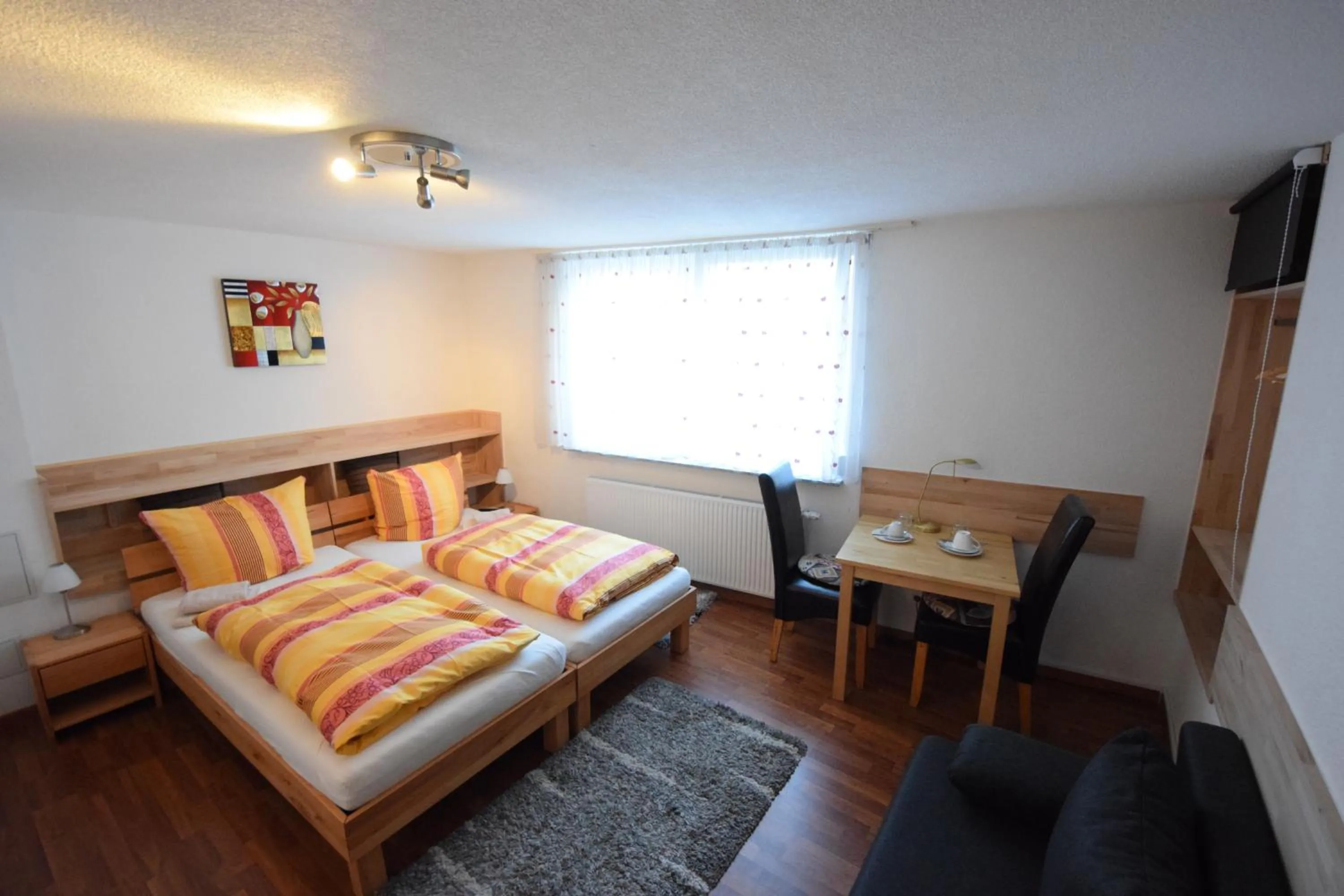 Photo of the whole room, Bed in Gästehaus Jägerstüble