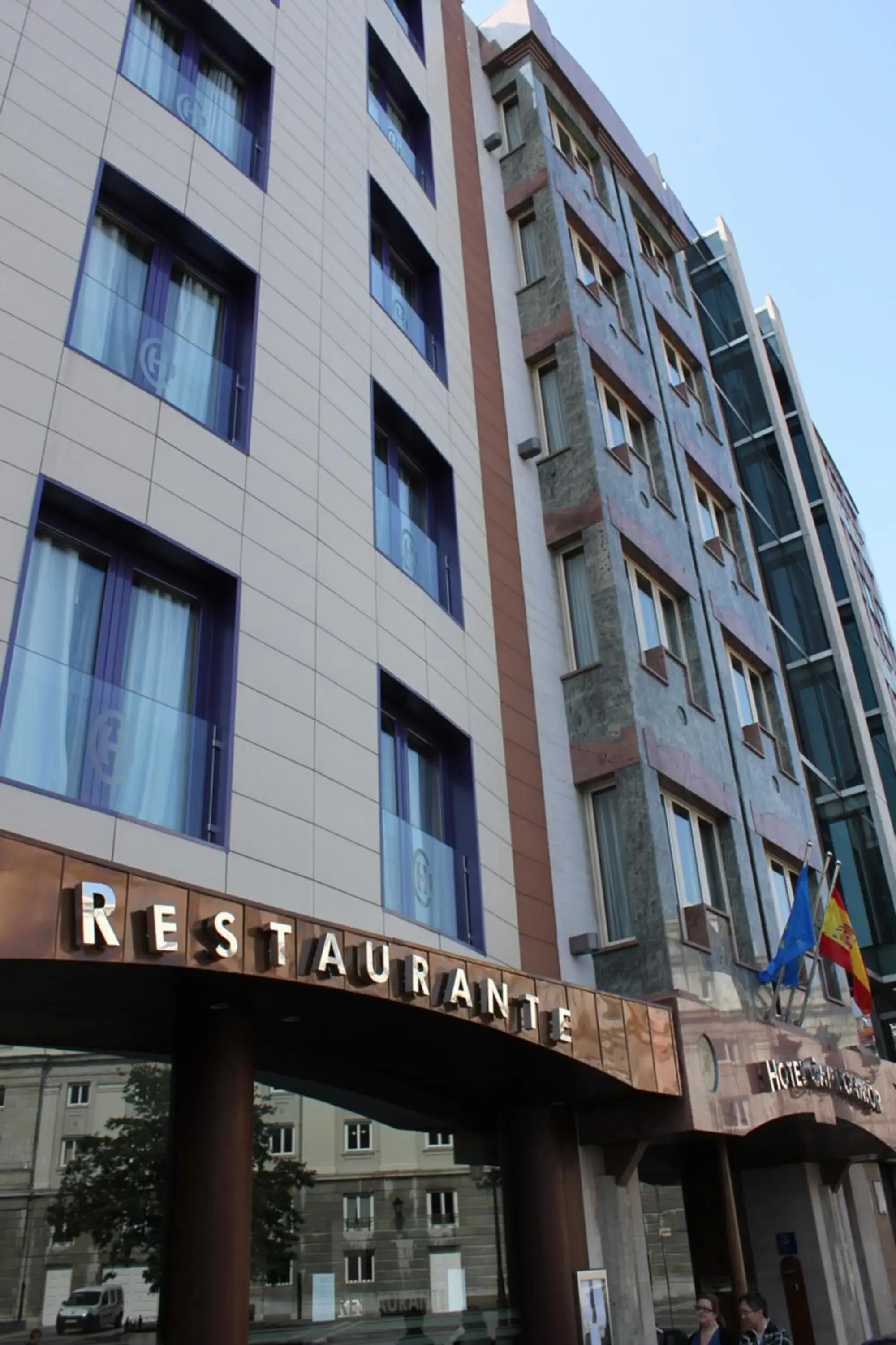 Property building in Hotel Campoamor Property building in Hotel Campoamor