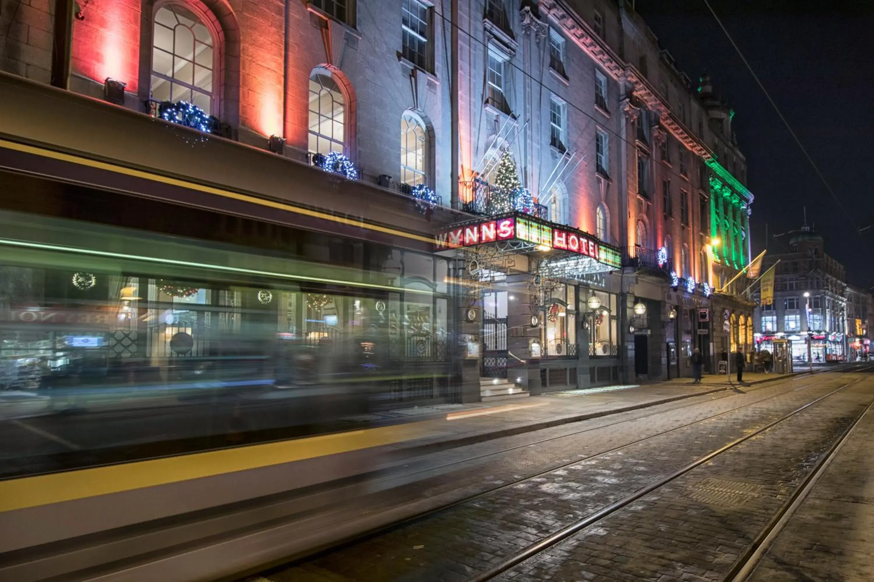 Facade/entrance in Wynn's Hotel Facade/entrance in Wynn's Hotel