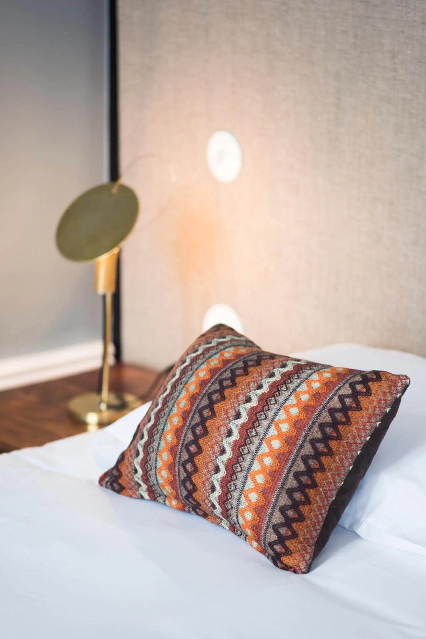 Decorative detail, Bed in bnapartments Carregal