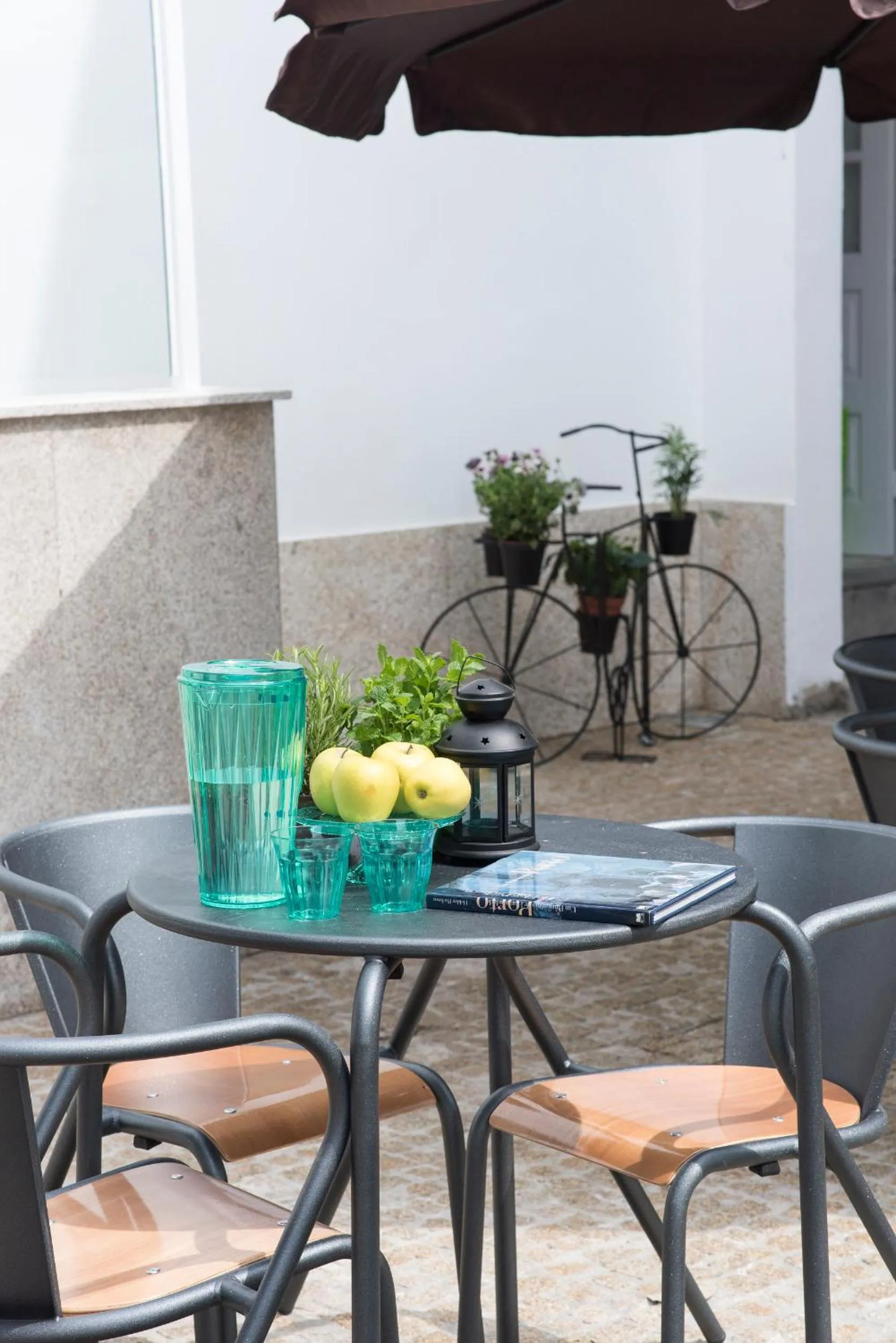 Patio in bnapartments Carregal