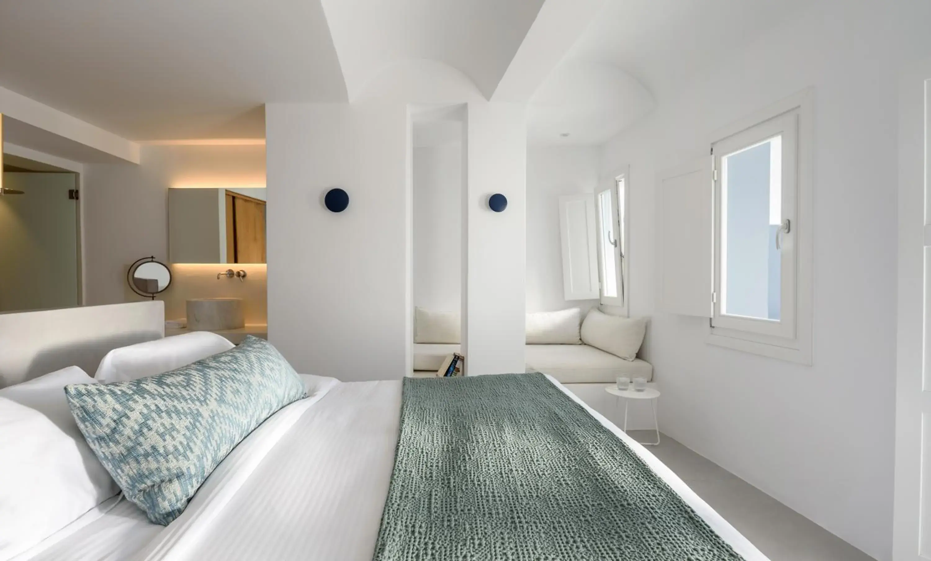 Bed in Panorama Suites Bed in Panorama Suites