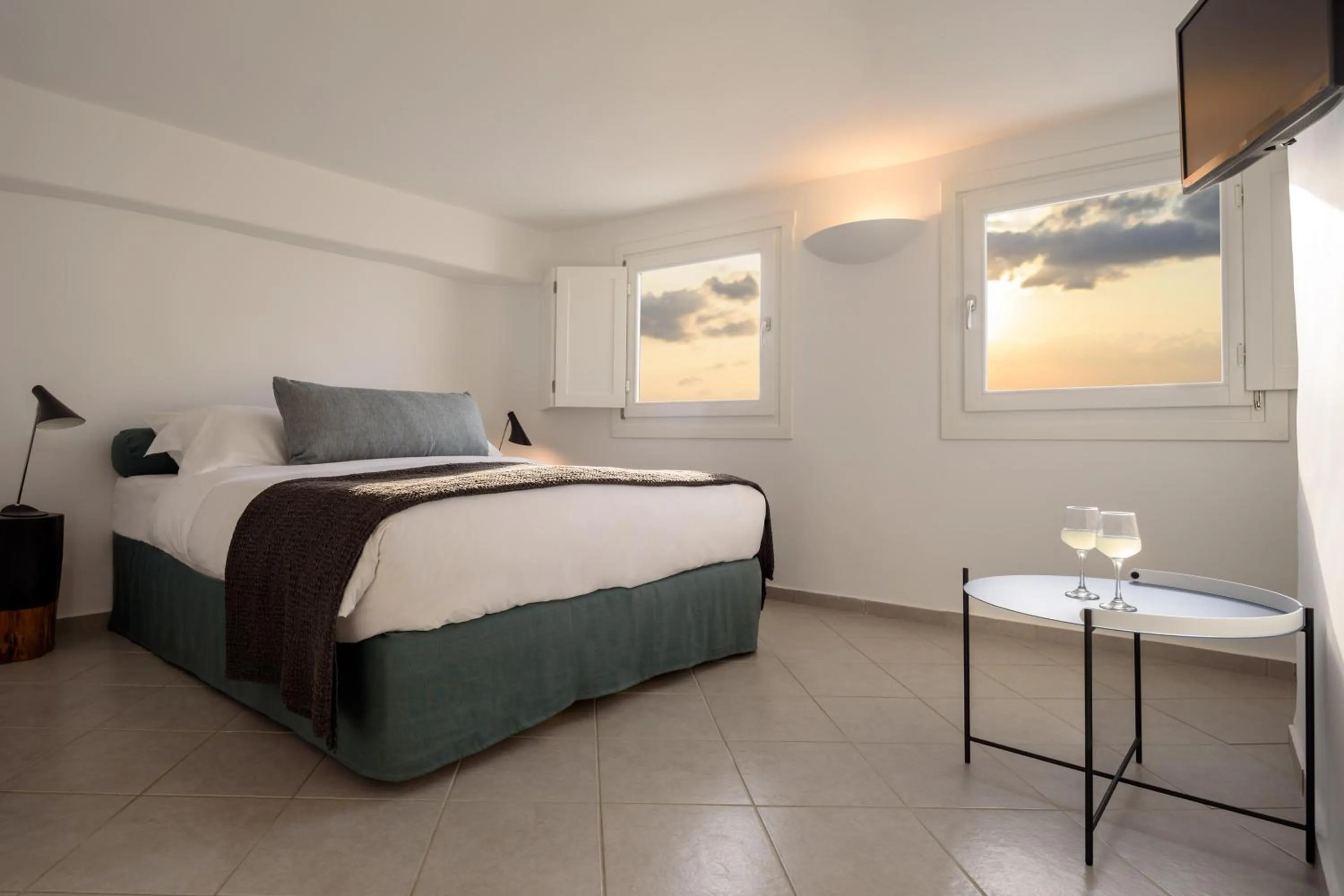 Bed in Panorama Suites