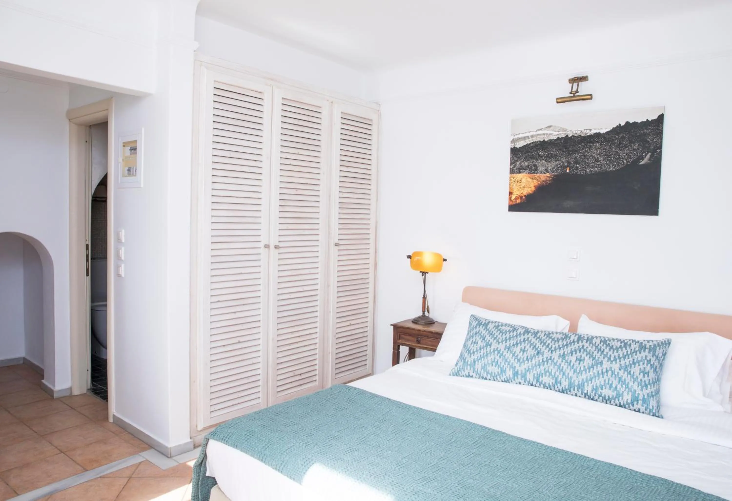 Bed in Panorama Suites