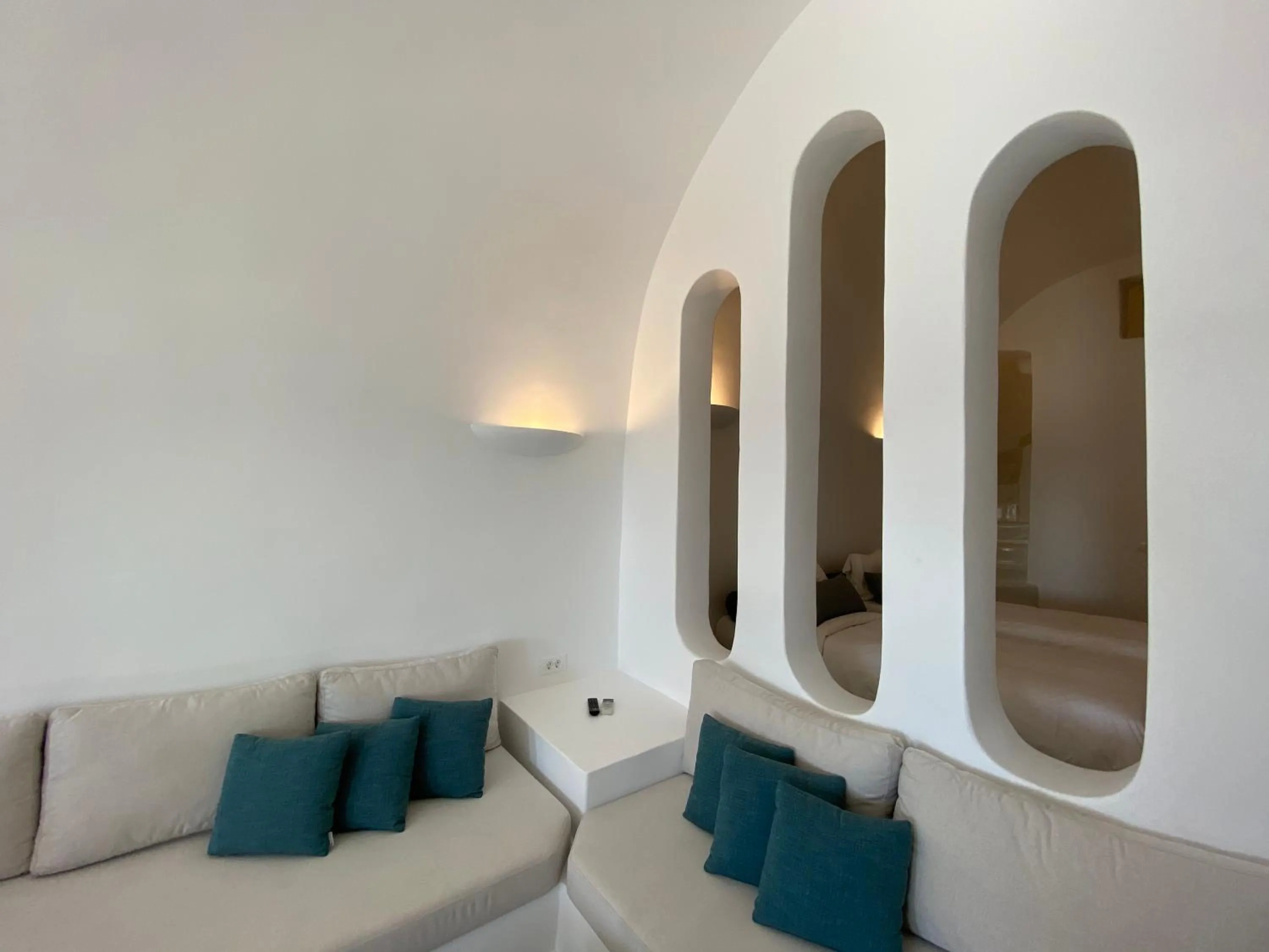 Living room in Panorama Suites