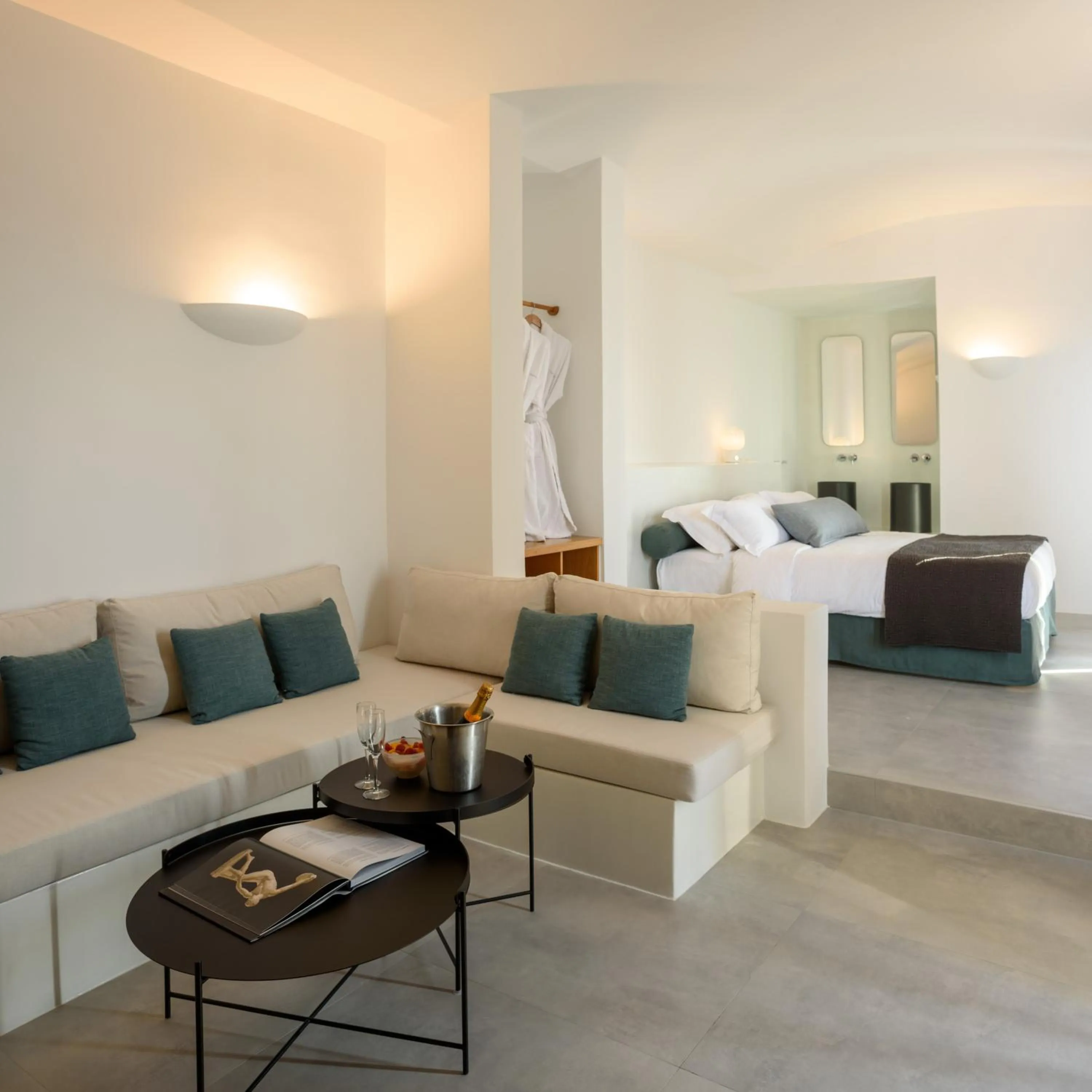 Bed in Panorama Suites