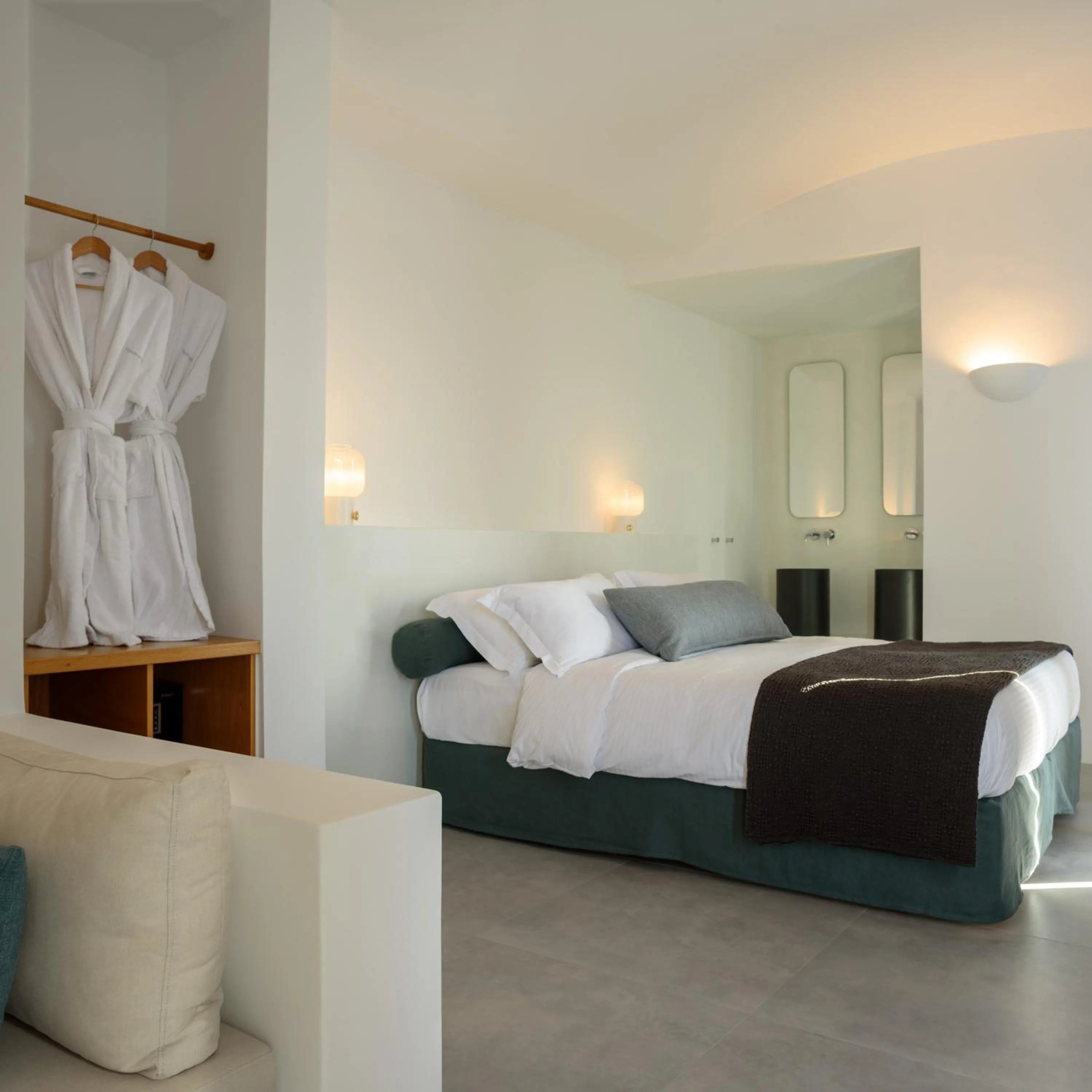 Bed in Panorama Suites