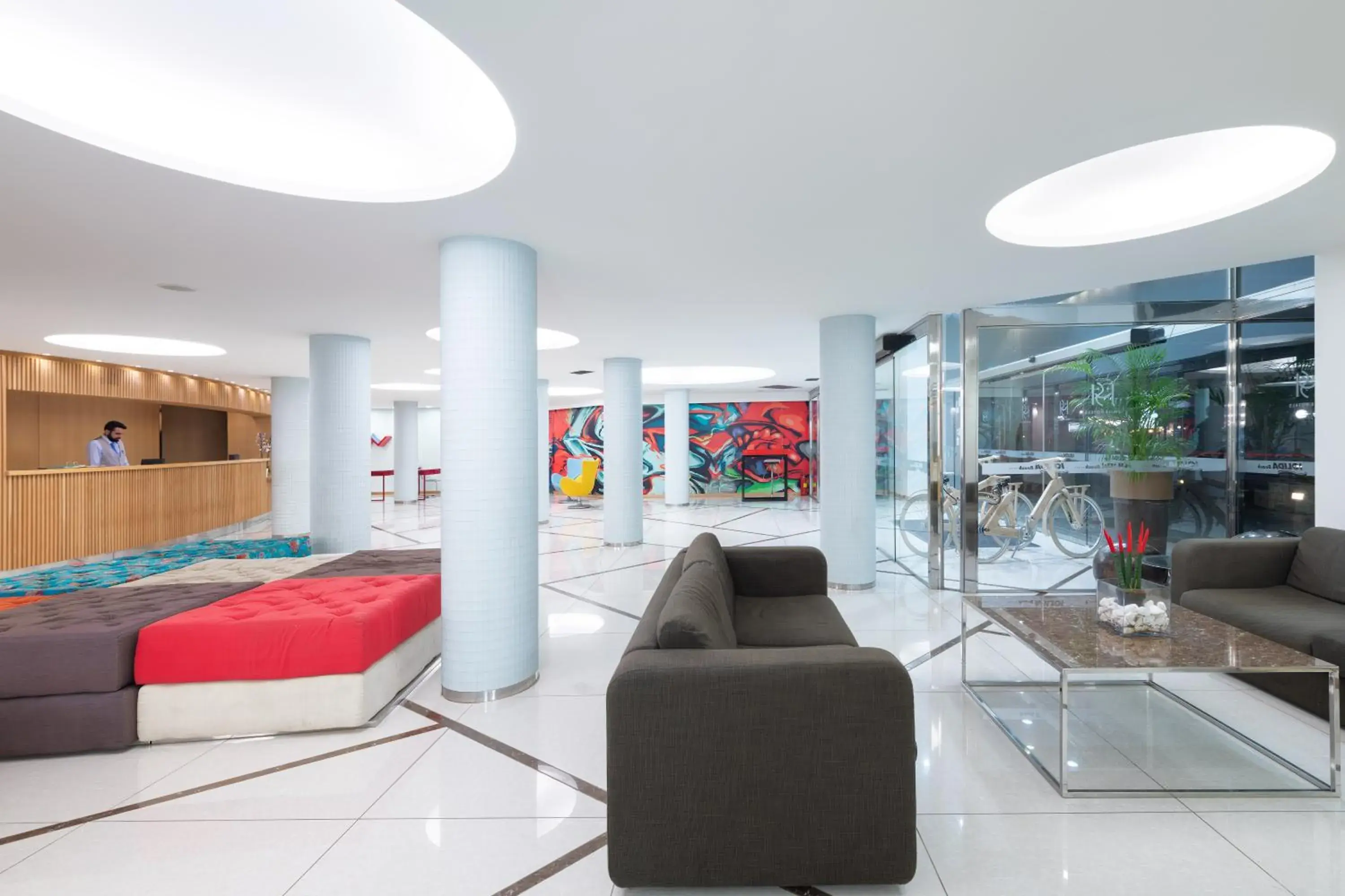 Lobby or reception in Iolida Beach by Smile Hotels Lobby or reception in Iolida Beach by Smile Hotels
