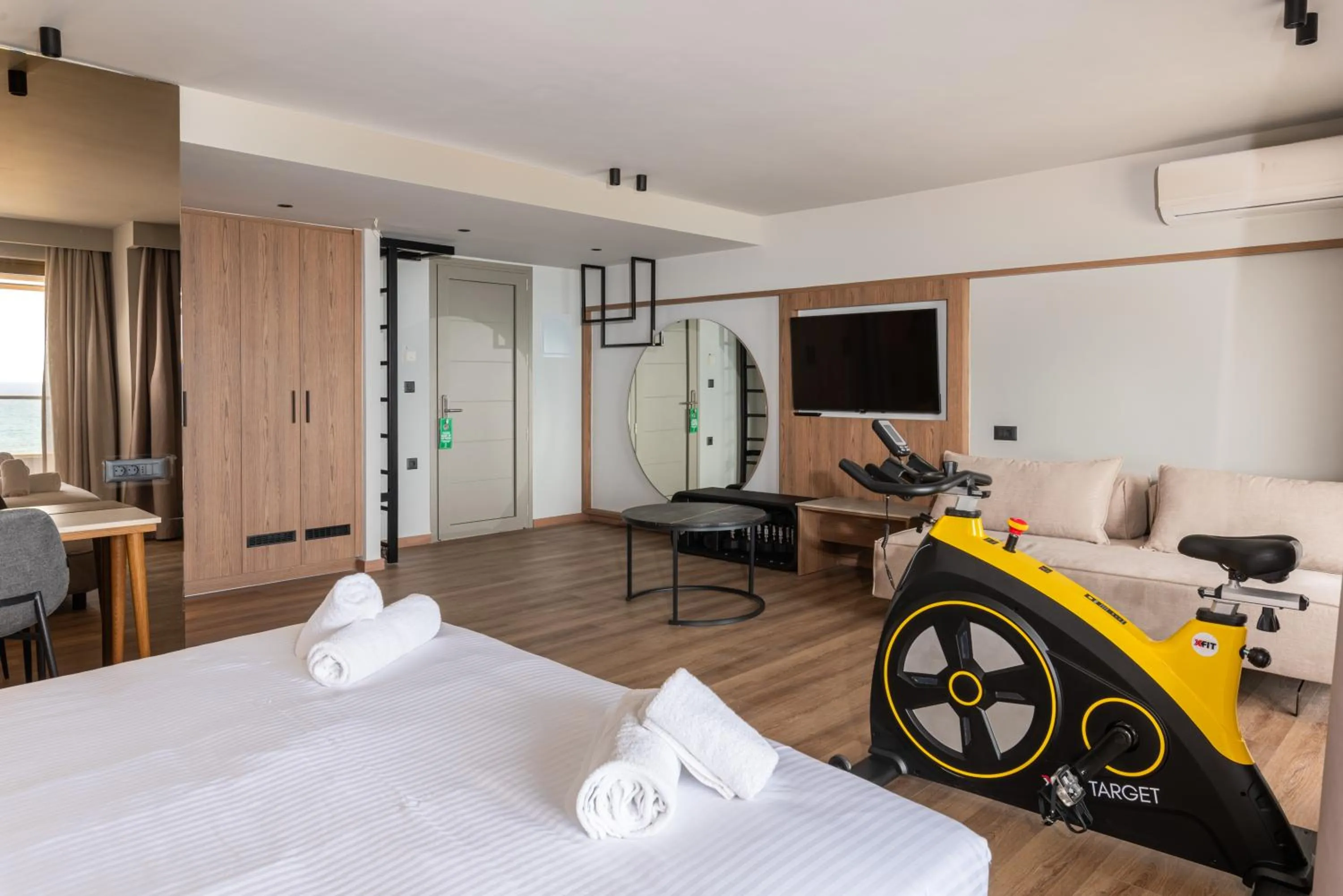 Bed in Iolida Beach by Smile Hotels