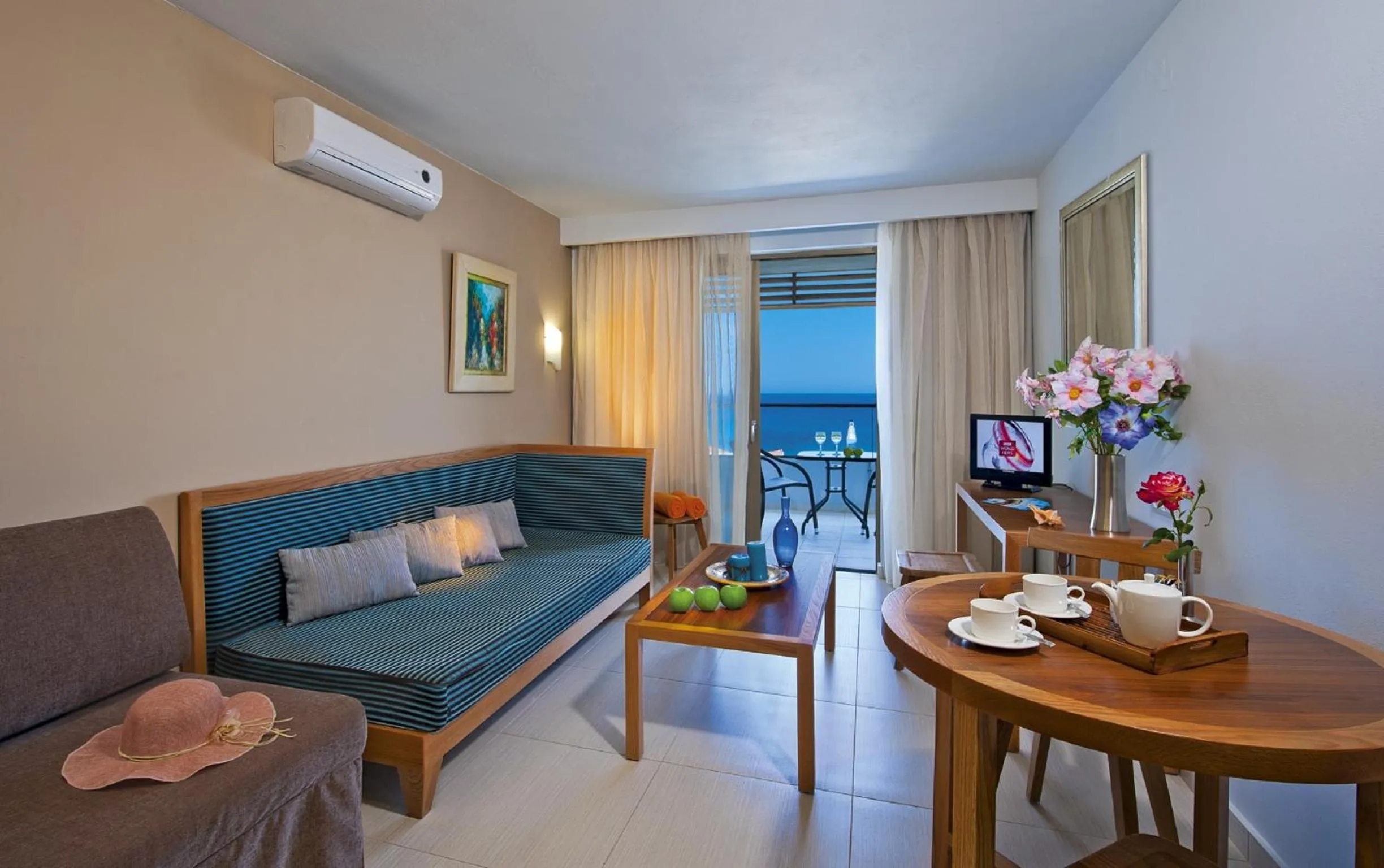 Living room in Iolida Beach by Smile Hotels