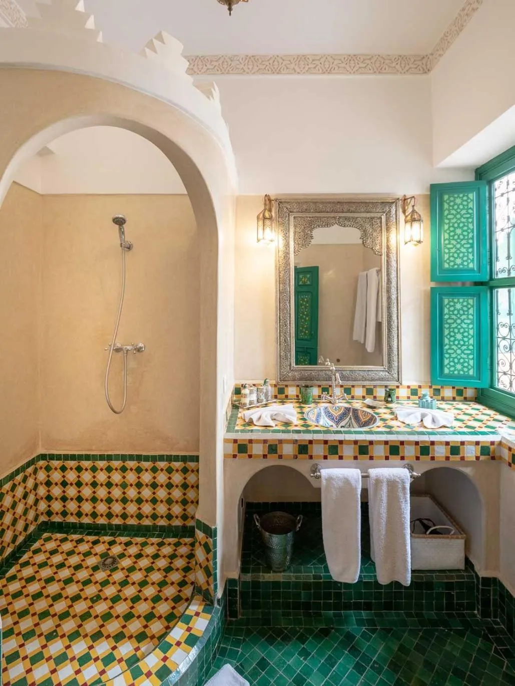 Bathroom in Riad Passali