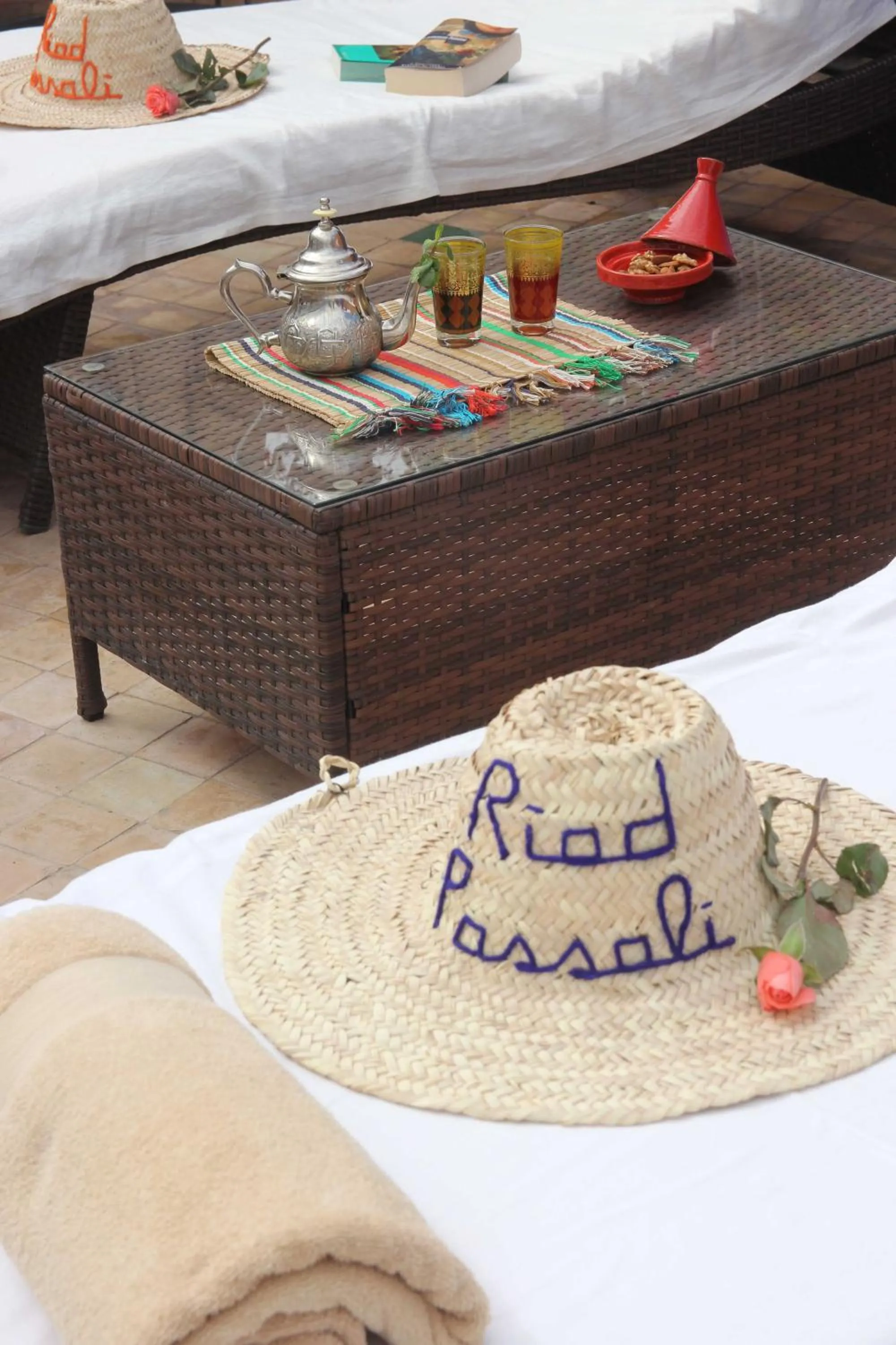 Balcony/Terrace in Riad Passali