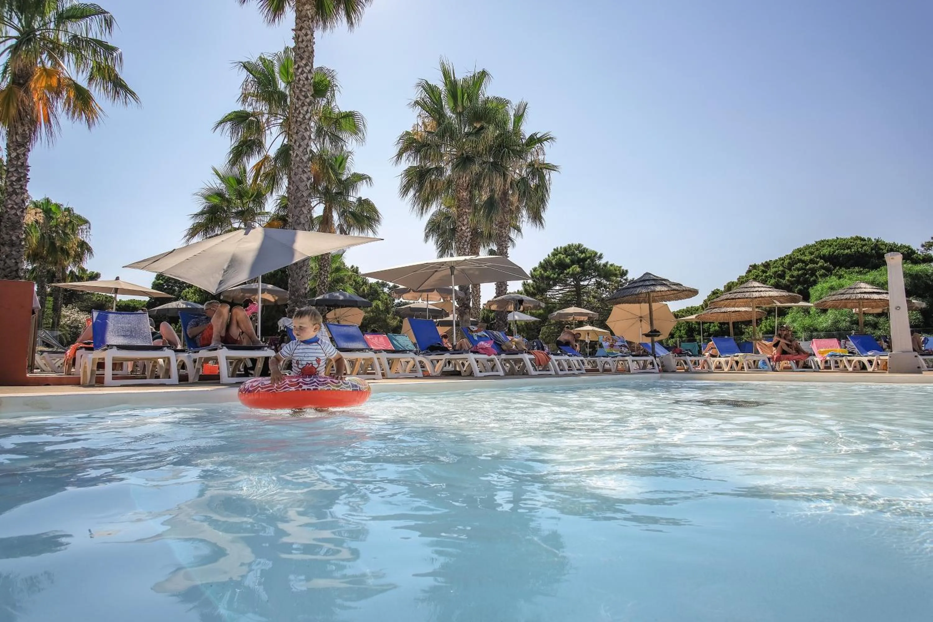 Pool view in Belambra Clubs Borgo - Pineto