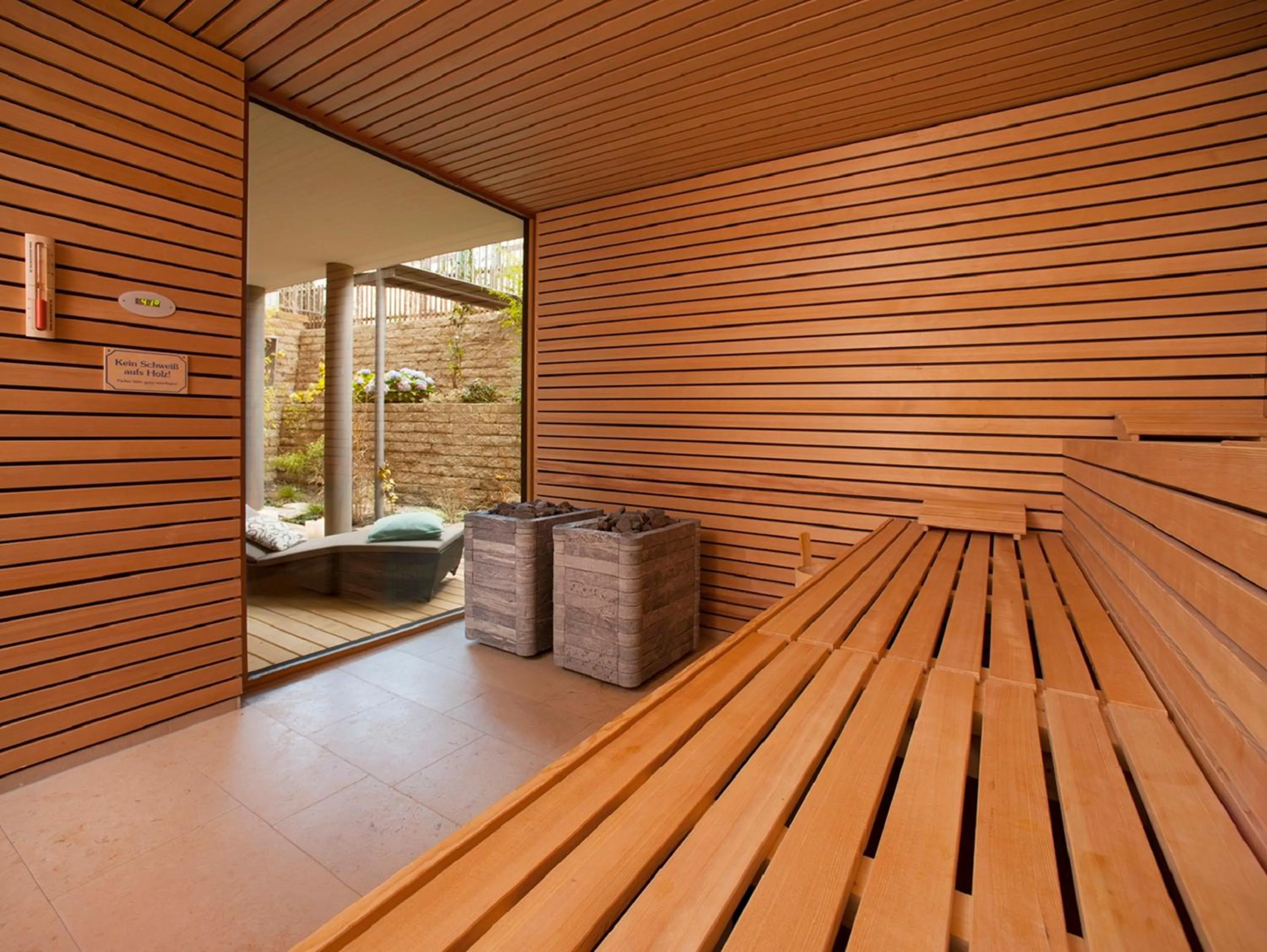 Sauna in Hotel Hirschen Horn