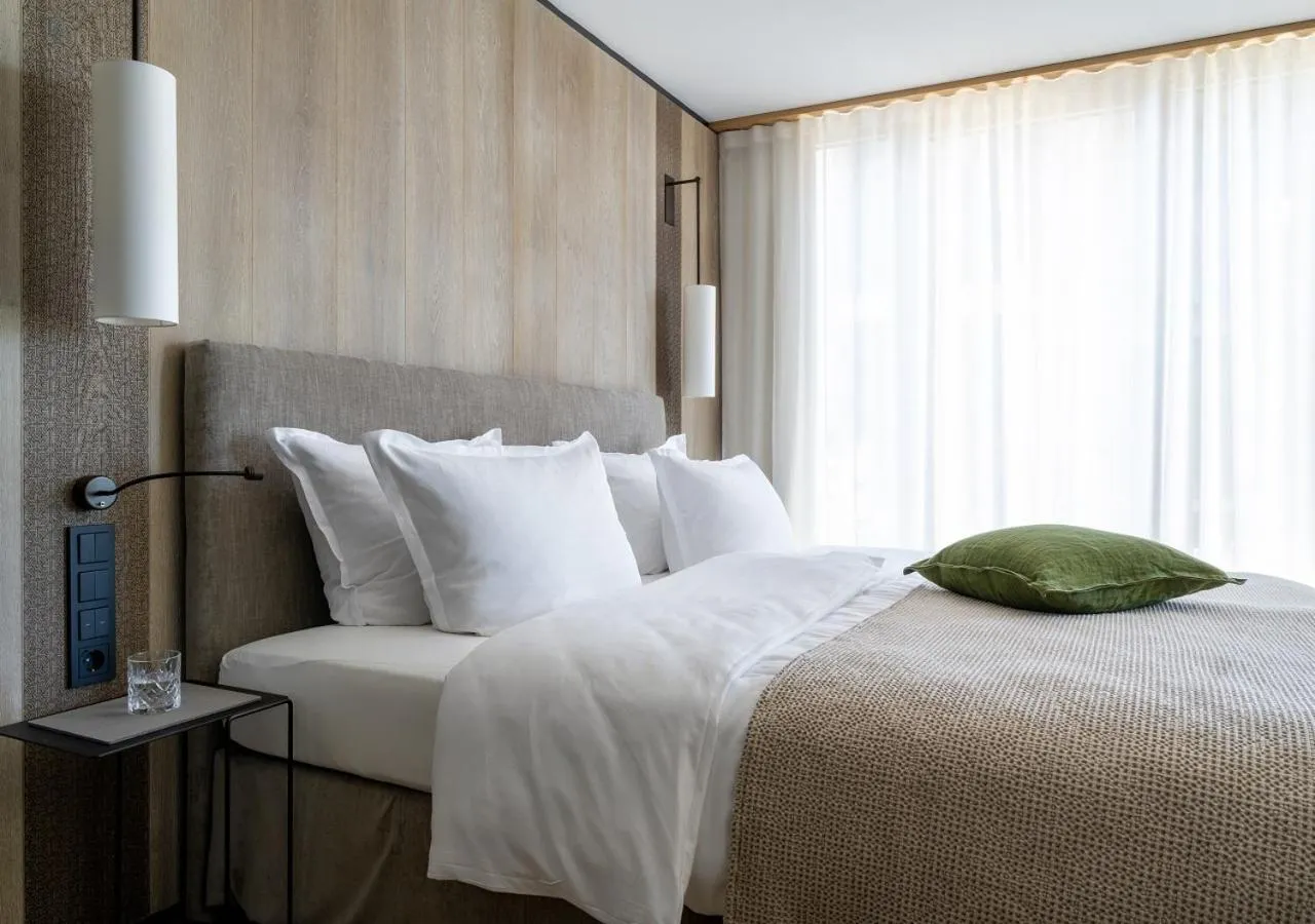 Photo of the whole room, Bed in Hotel Hirschen Horn