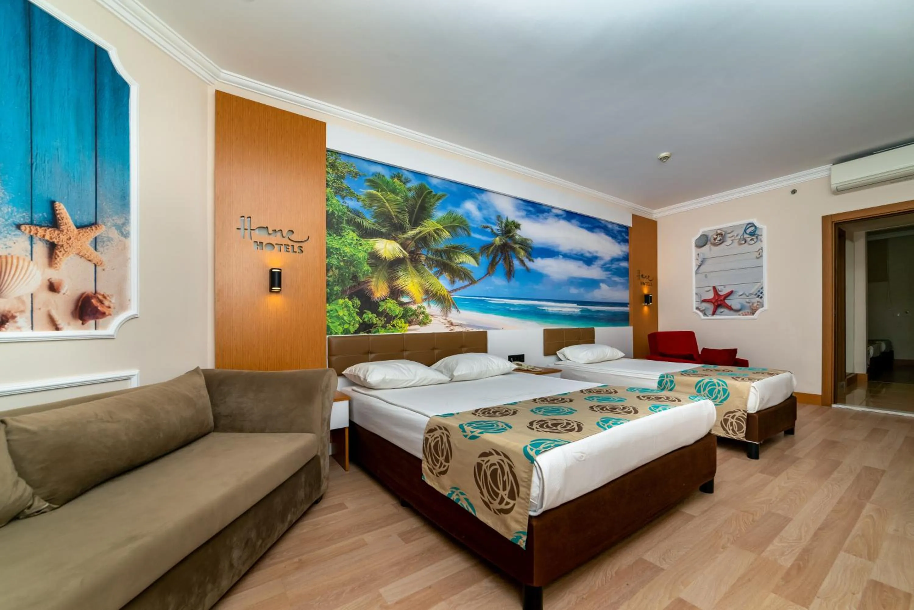 Photo of the whole room, Bed in Primasol Hane Family Resort Hotel