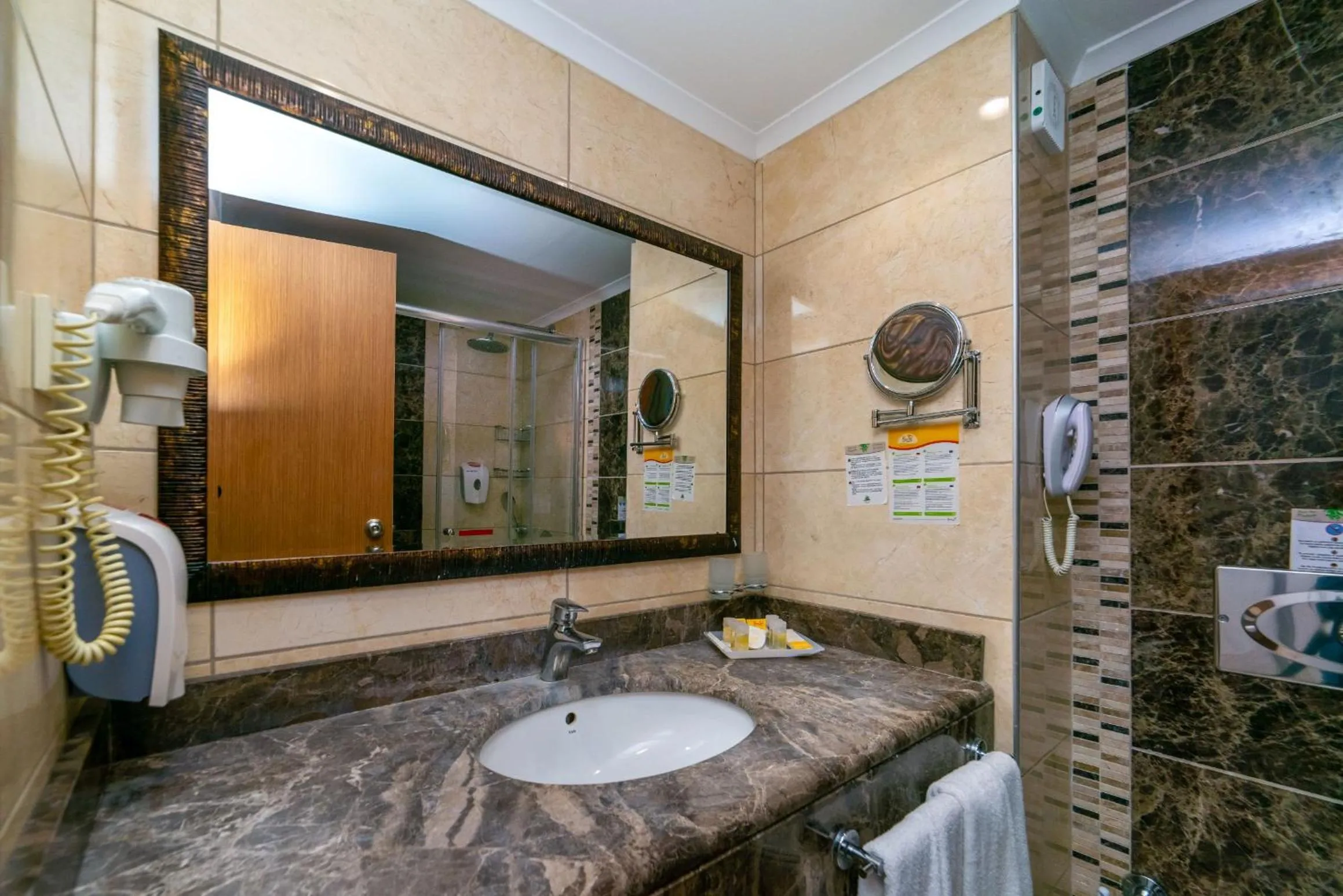 Shower in Primasol Hane Family Resort Hotel