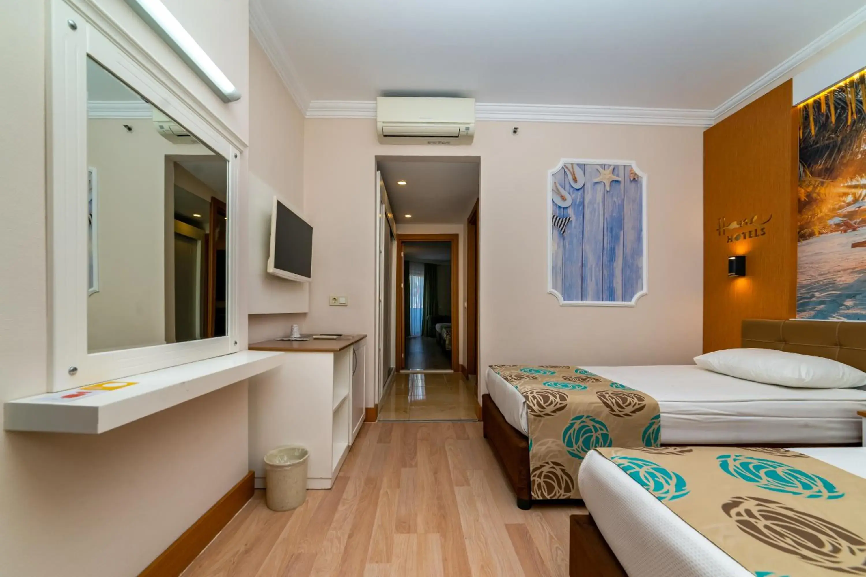 Photo of the whole room, Bed in Primasol Hane Family Resort Hotel Photo of the whole room, Bed in Primasol Hane Family Resort Hotel