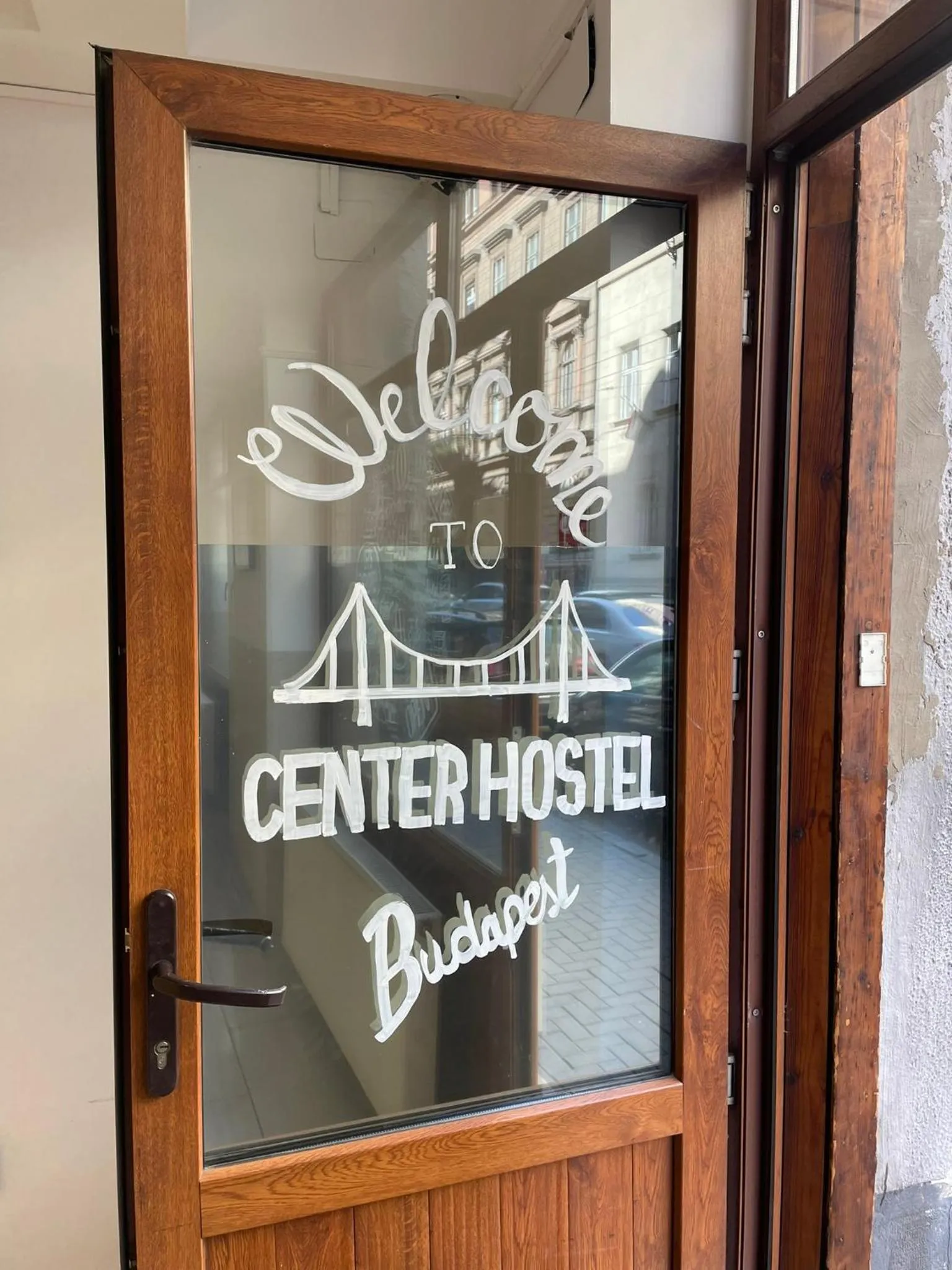 Property building in Center Hostel and Guest House