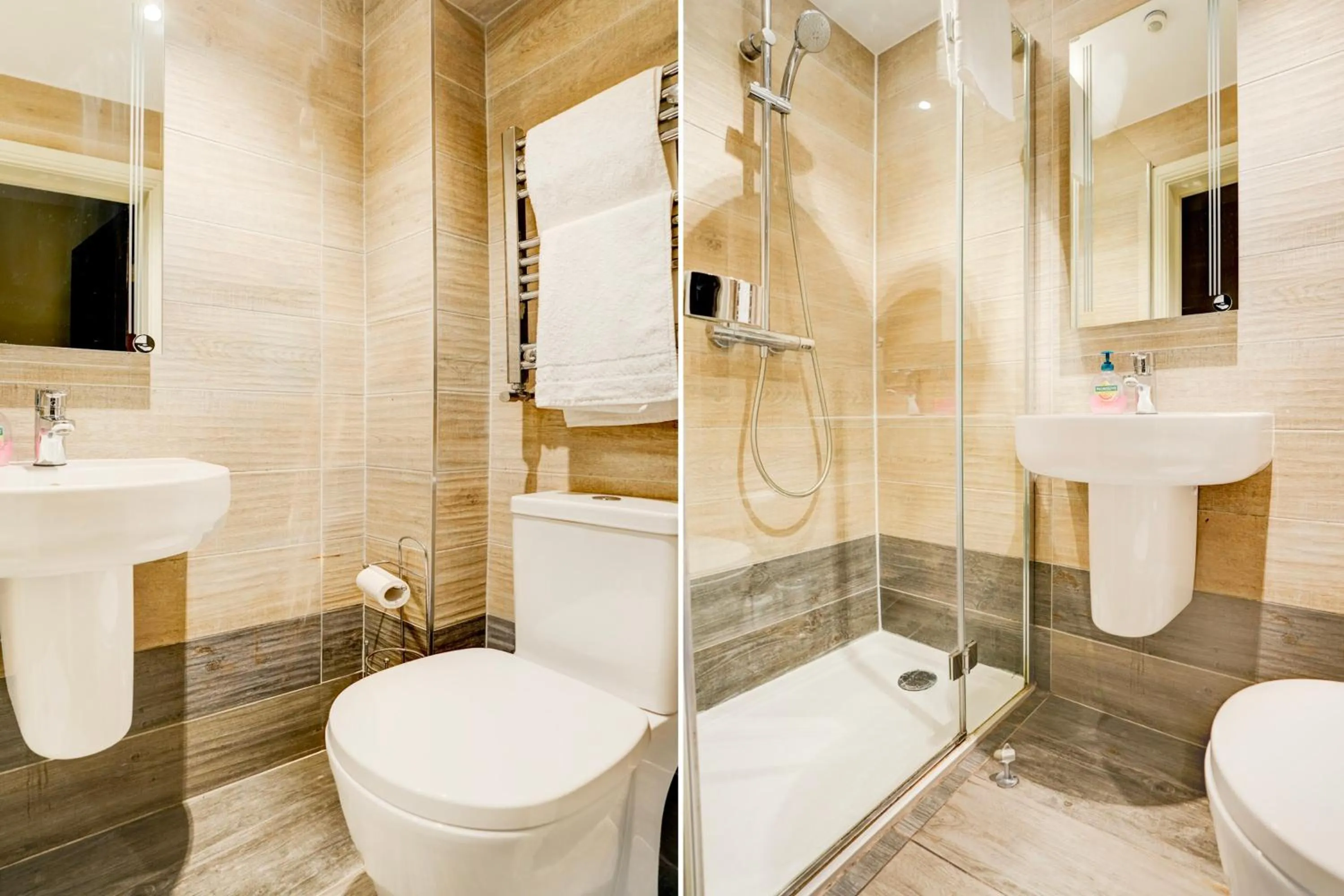 Bathroom in Peckham Rooms Hotel by Belvilla London