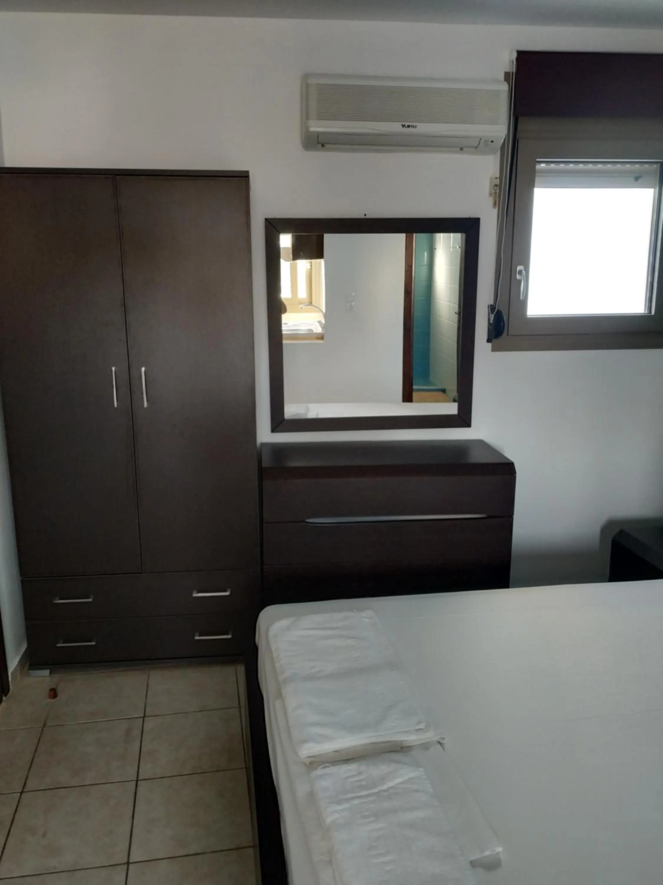 Bed in Mavroforos Hotel