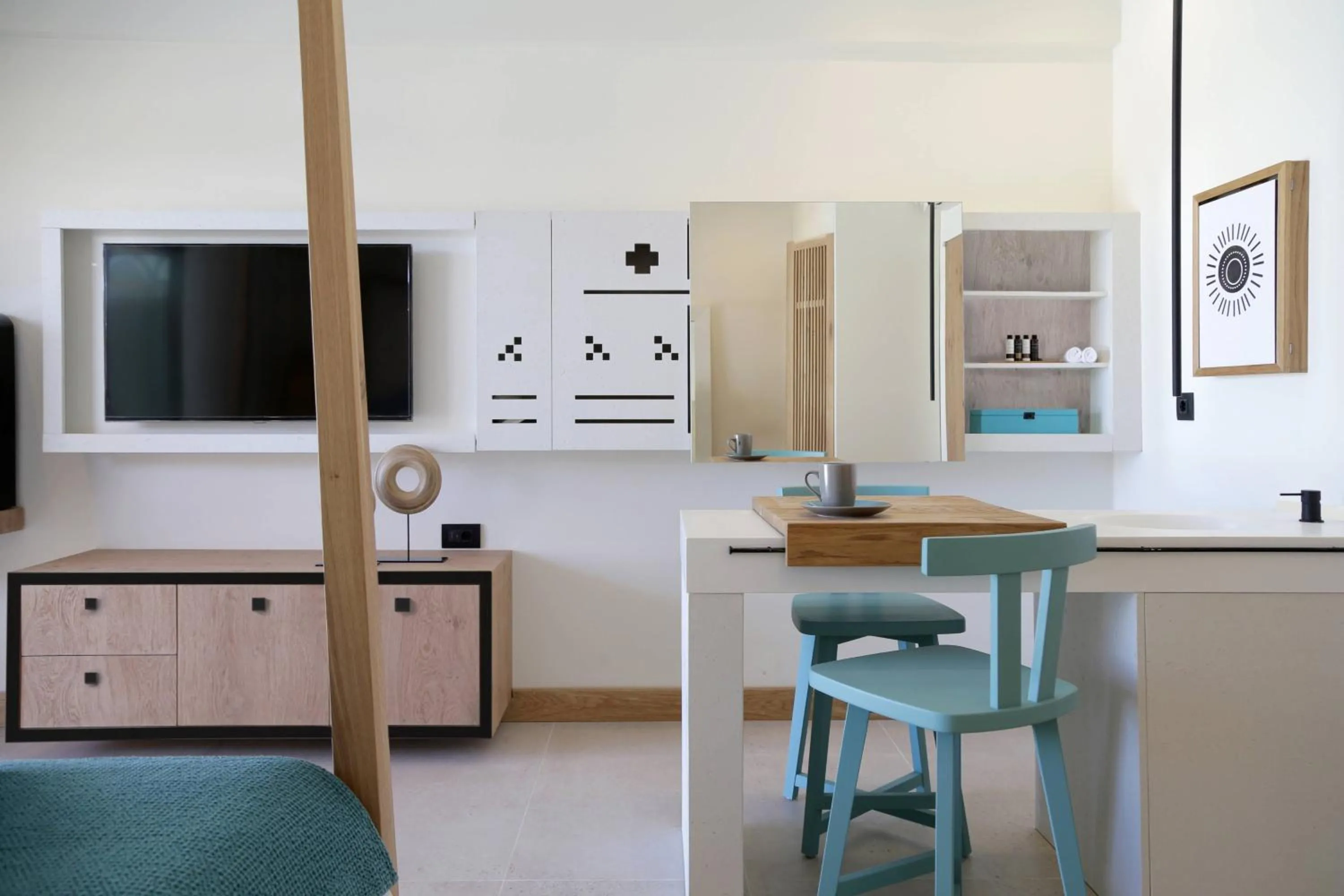 Living room in Domes Noruz Chania, Autograph Collection- Adults Only