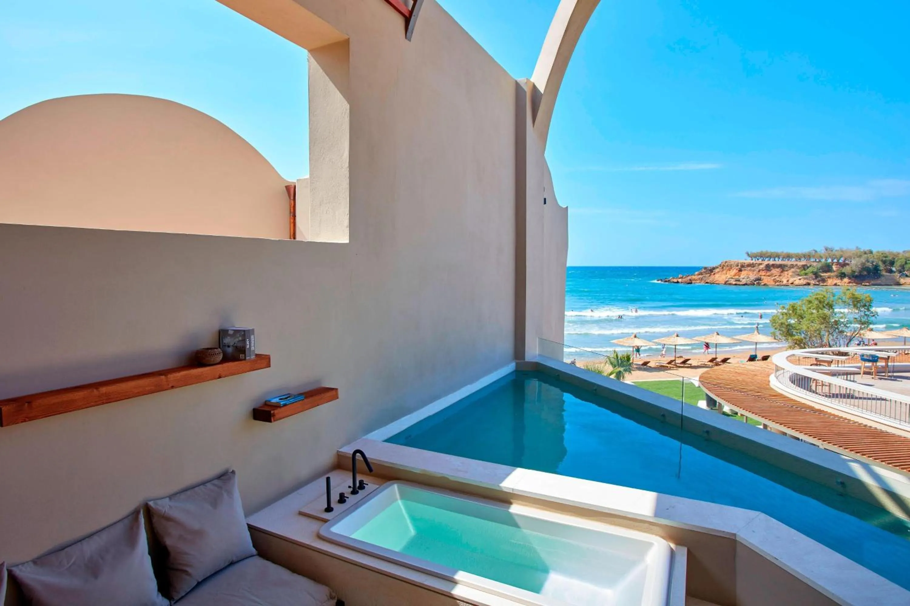 Swimming pool in Domes Noruz Chania, Autograph Collection- Adults Only