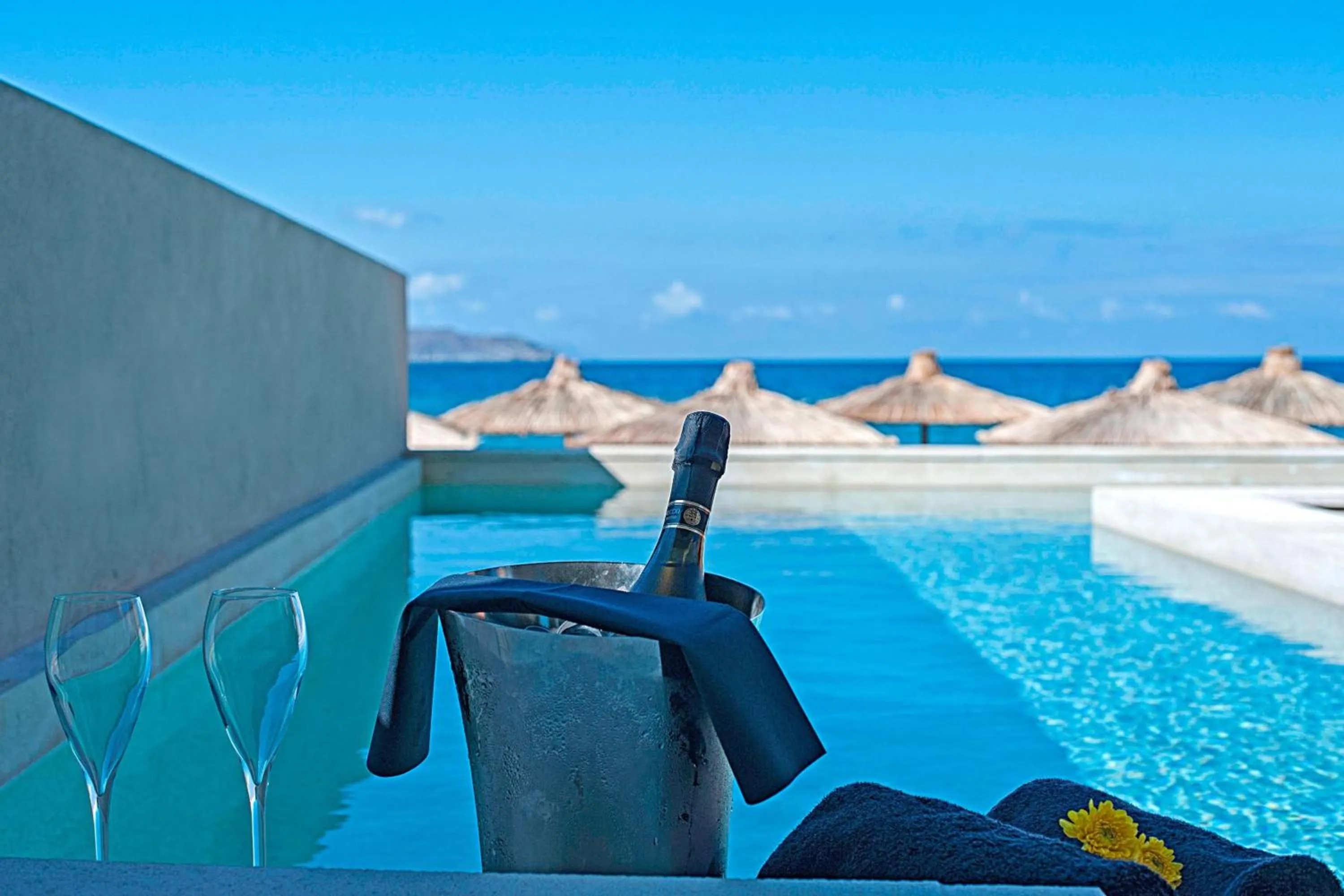 Swimming pool in Domes Noruz Chania, Autograph Collection- Adults Only