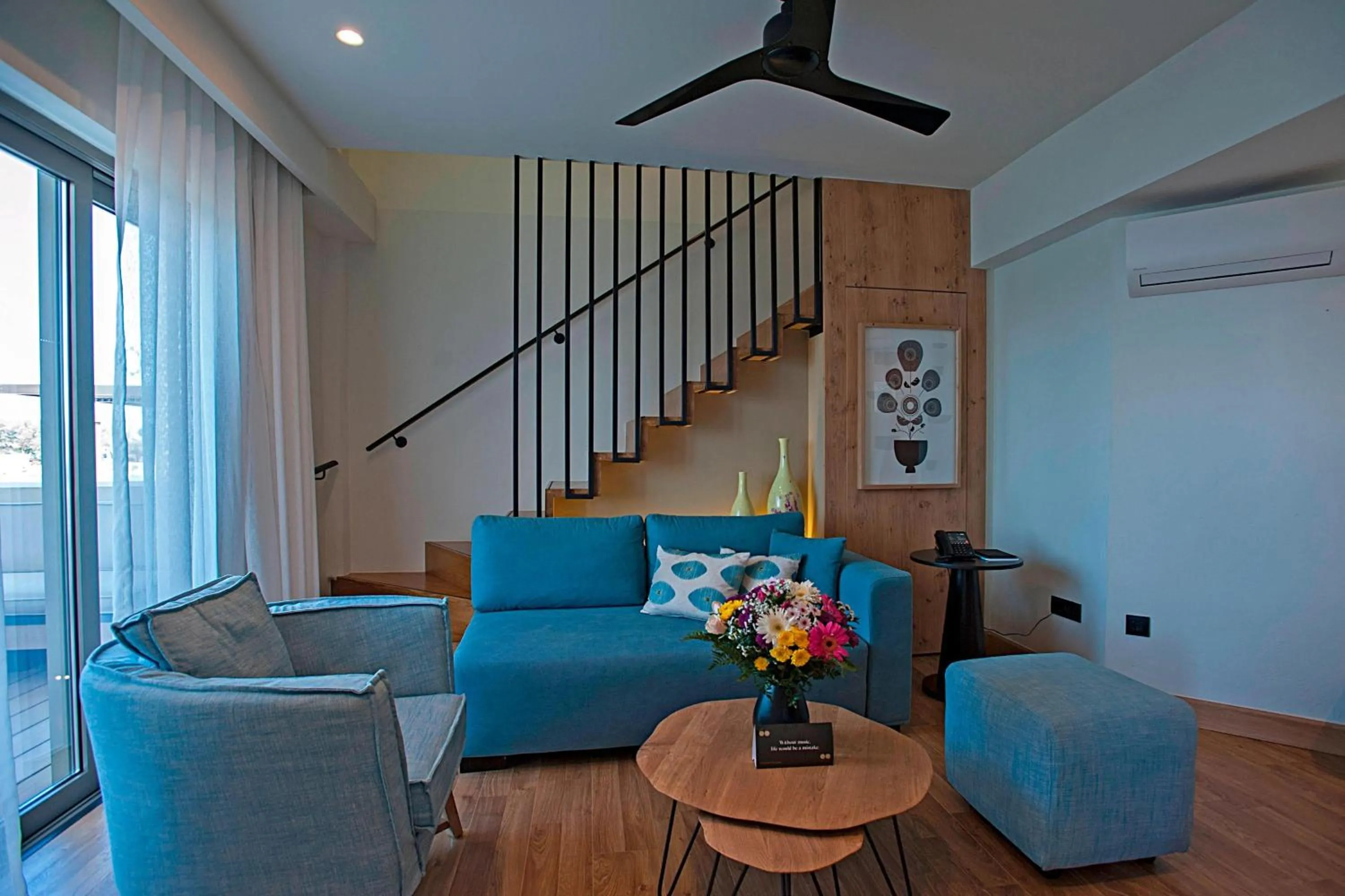 Living room in Domes Noruz Chania, Autograph Collection- Adults Only