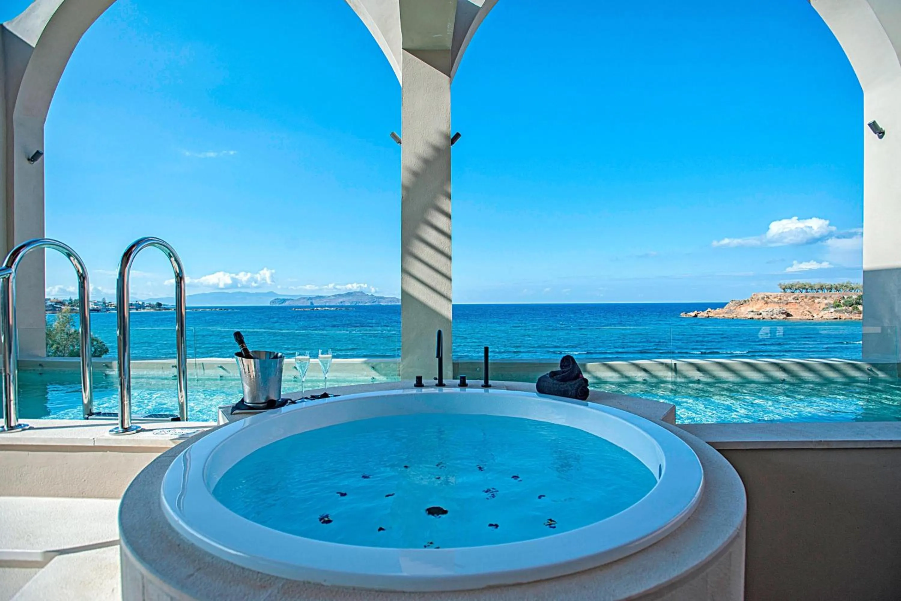 Swimming pool in Domes Noruz Chania, Autograph Collection- Adults Only